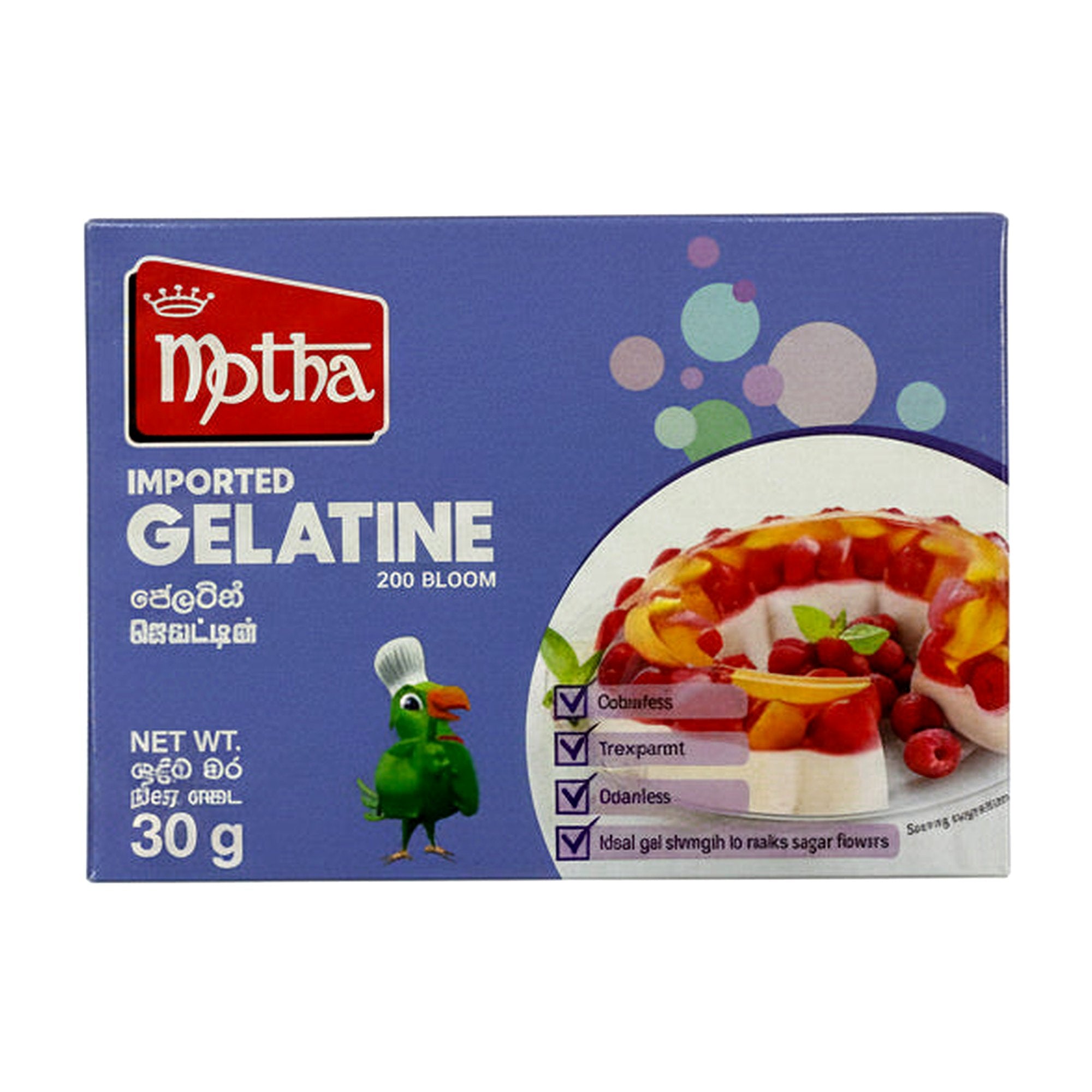 Motha Gelatine 30G - Rice & Flours - Buy Online at Thurga Grocery