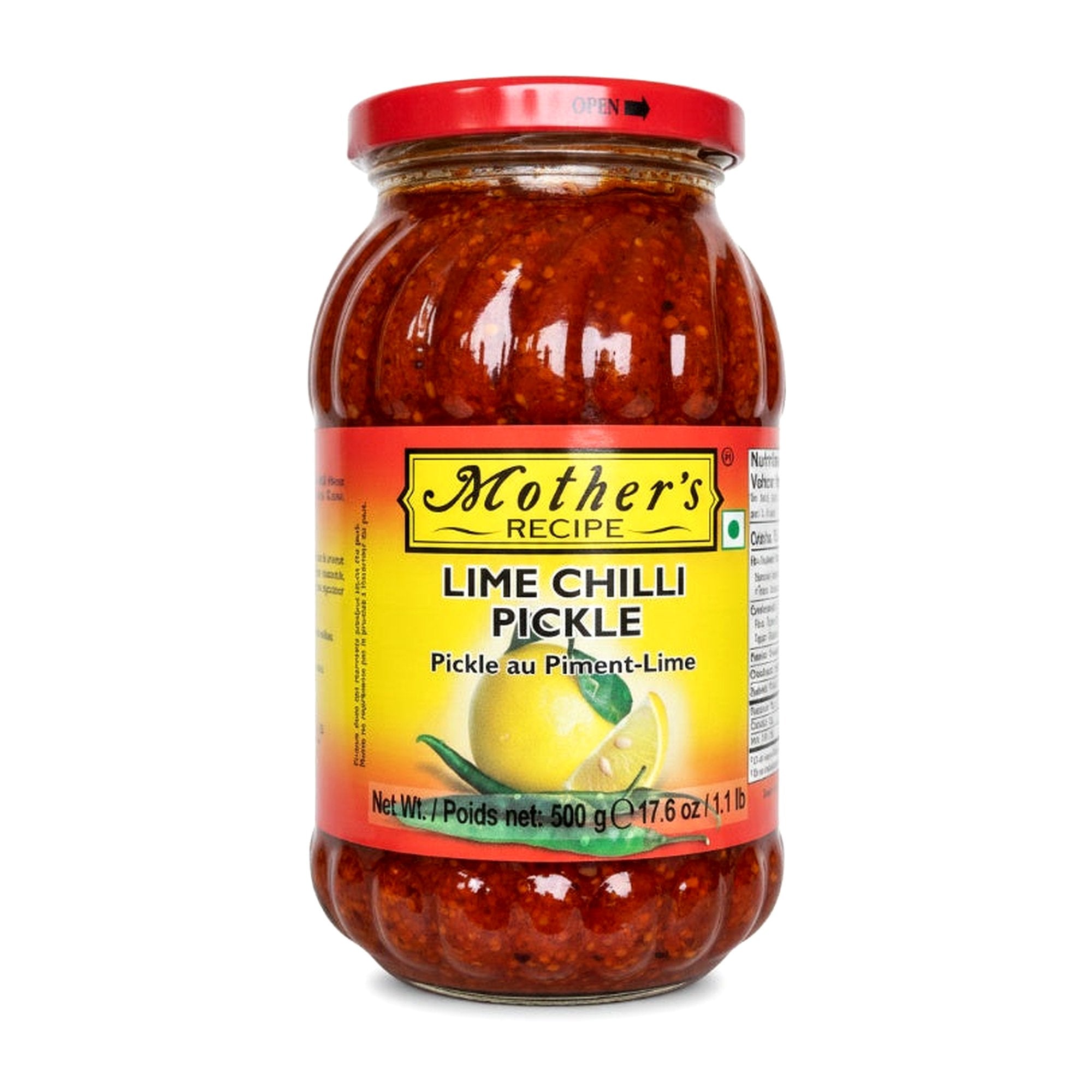 Mothers Lime Pickle 500G - Condiments & Pickles - Buy Online at Thurga Grocery