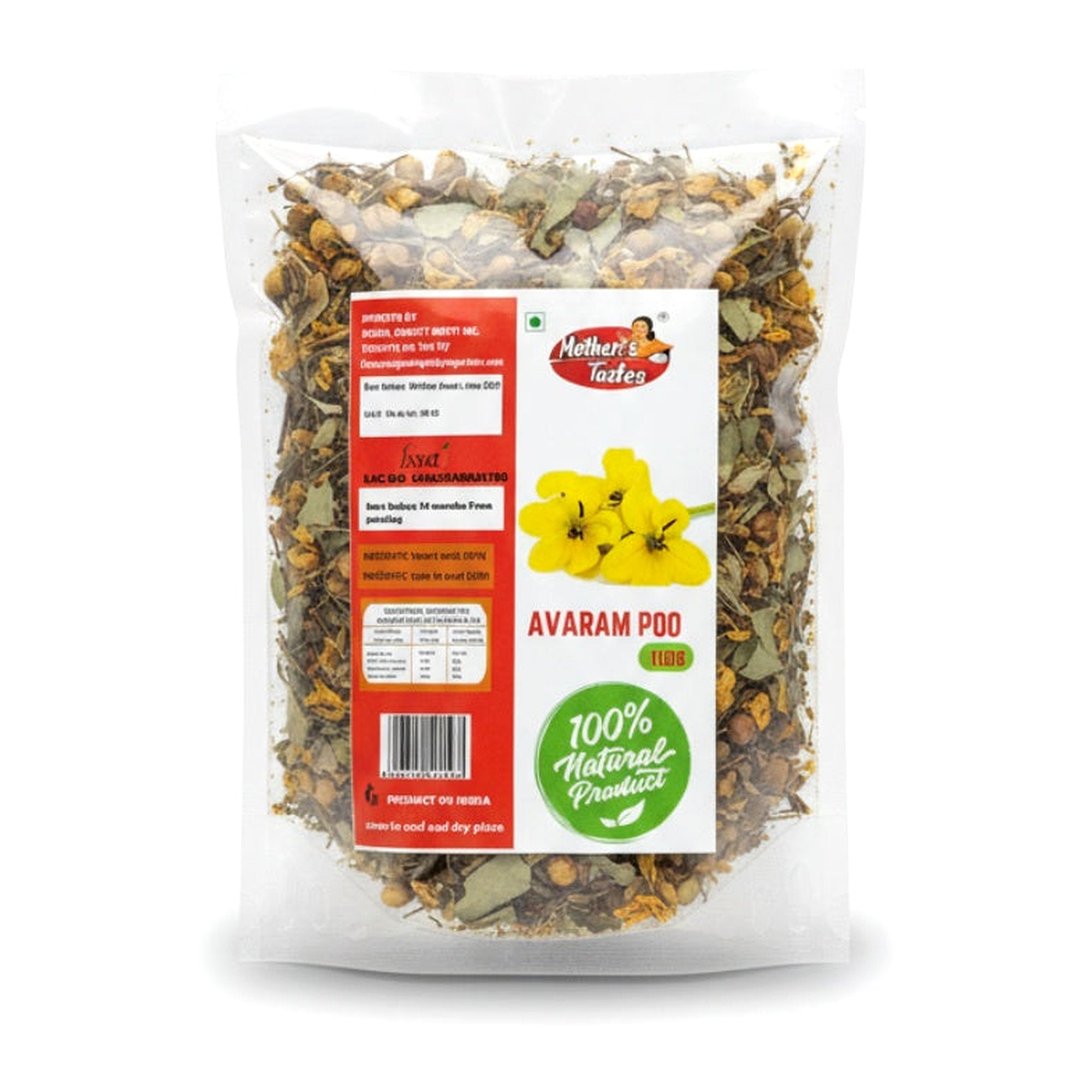Mothers Taste Avaram Poo 100G - Personal Care, Dehydrated foods - Buy Online at Thurga Grocery