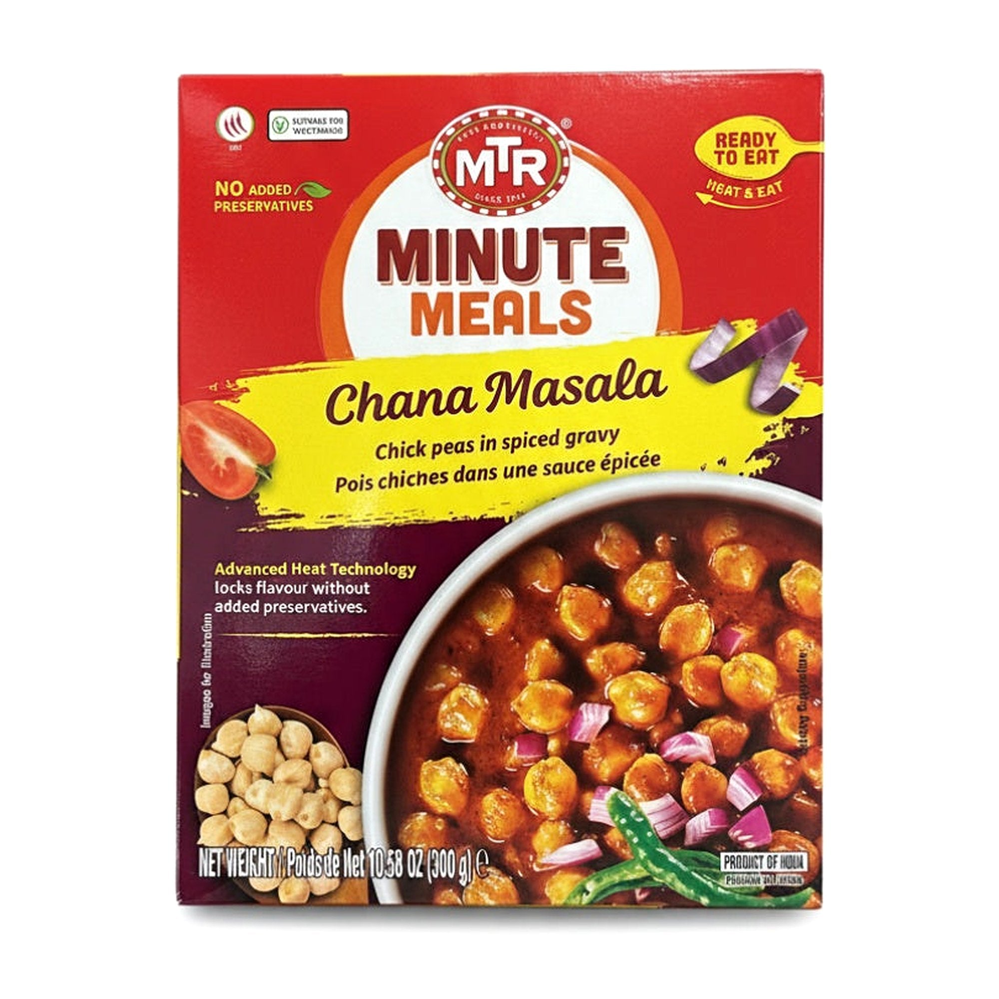 Mtr Chana Masala 300G - Ready to Eat Foods - Buy Online at Thurga Grocery