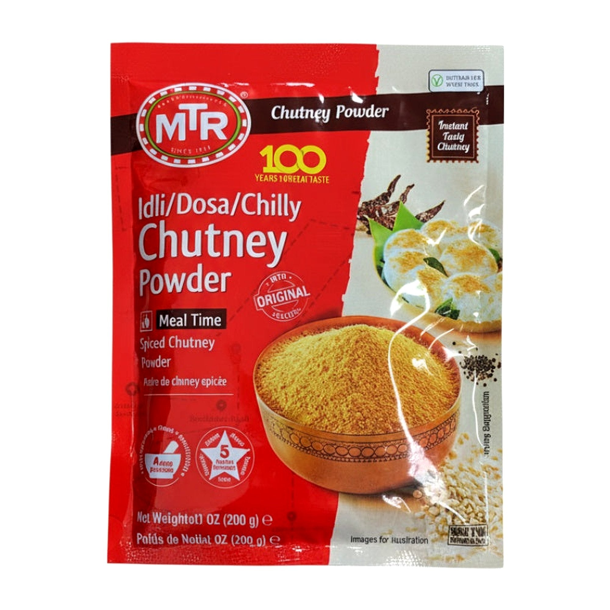 Mtr Chutney Powder 200G - Ready to Eat Foods - Buy Online at Thurga Grocery