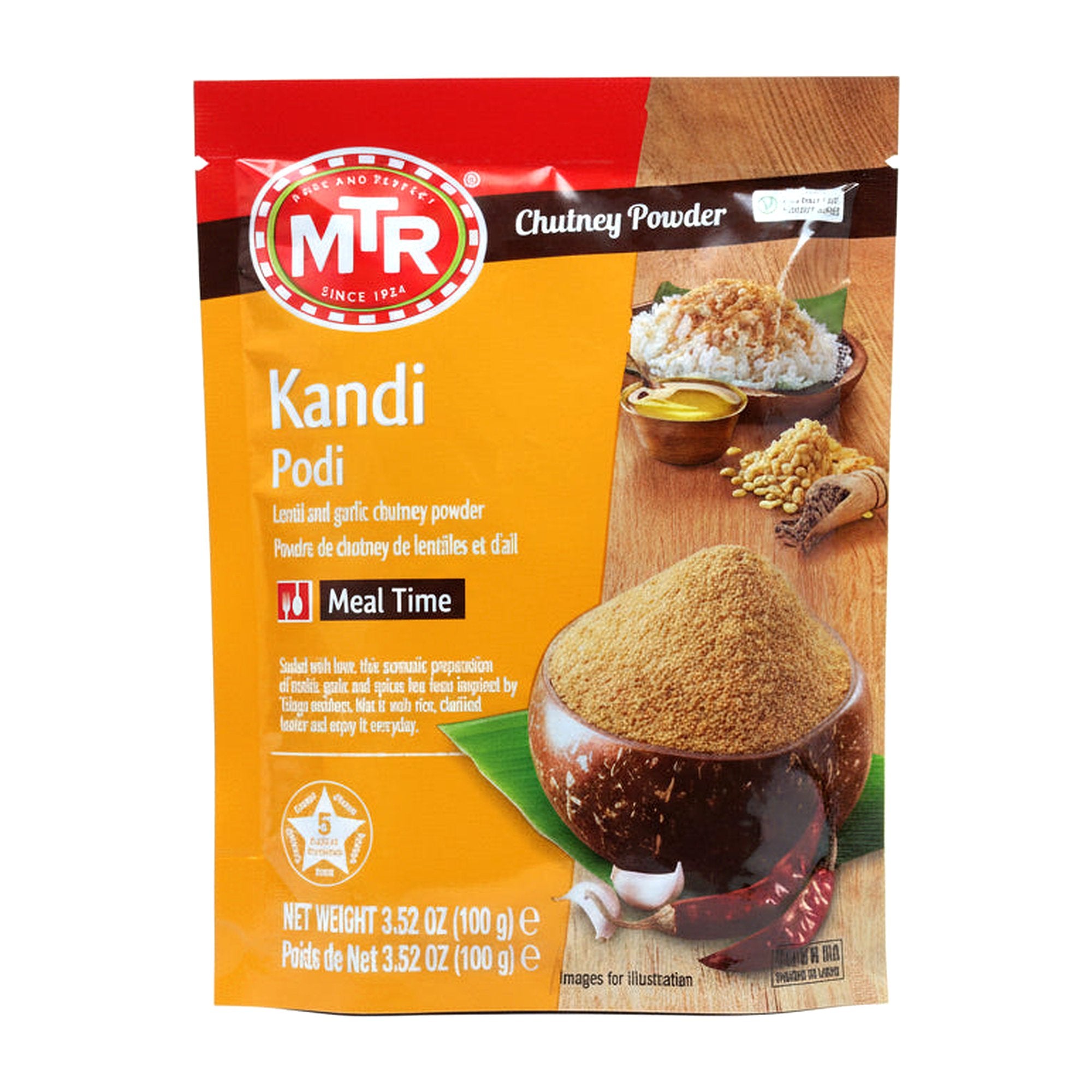 Mtr Kandi Podi 100G - Ready to Eat Foods - Buy Online at Thurga Grocery