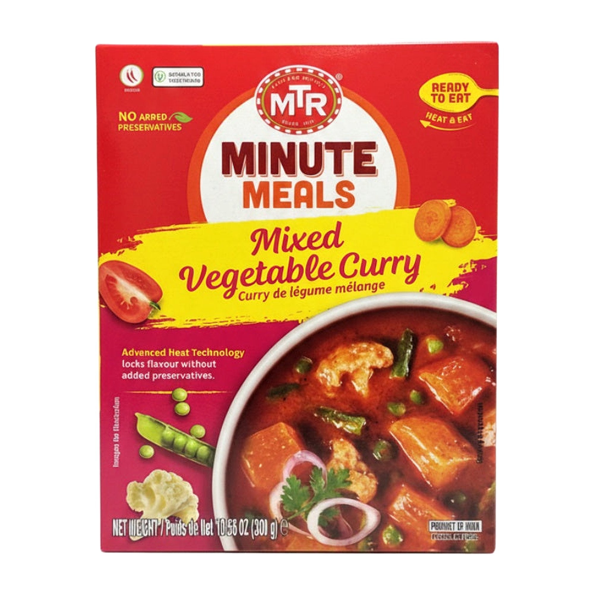 Mtr Mix Veg Curry 300G - Ready to Eat Foods - Buy Online at Thurga Grocery