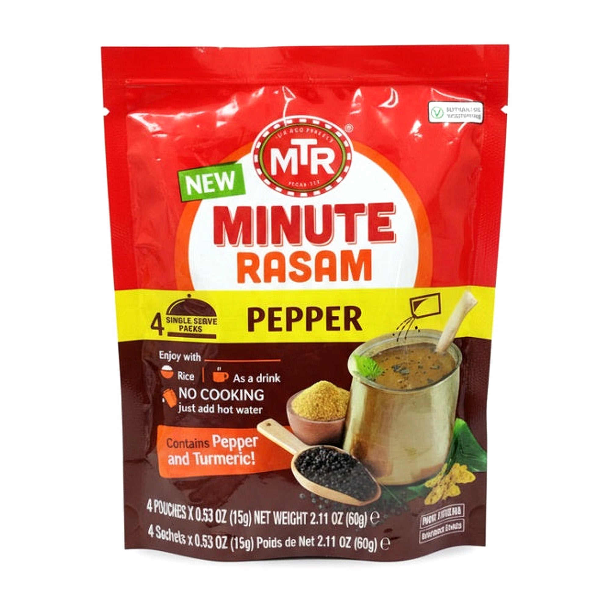 Mtr Pepper Rasam 60G - Ready to Eat Foods - Buy Online at Thurga Grocery
