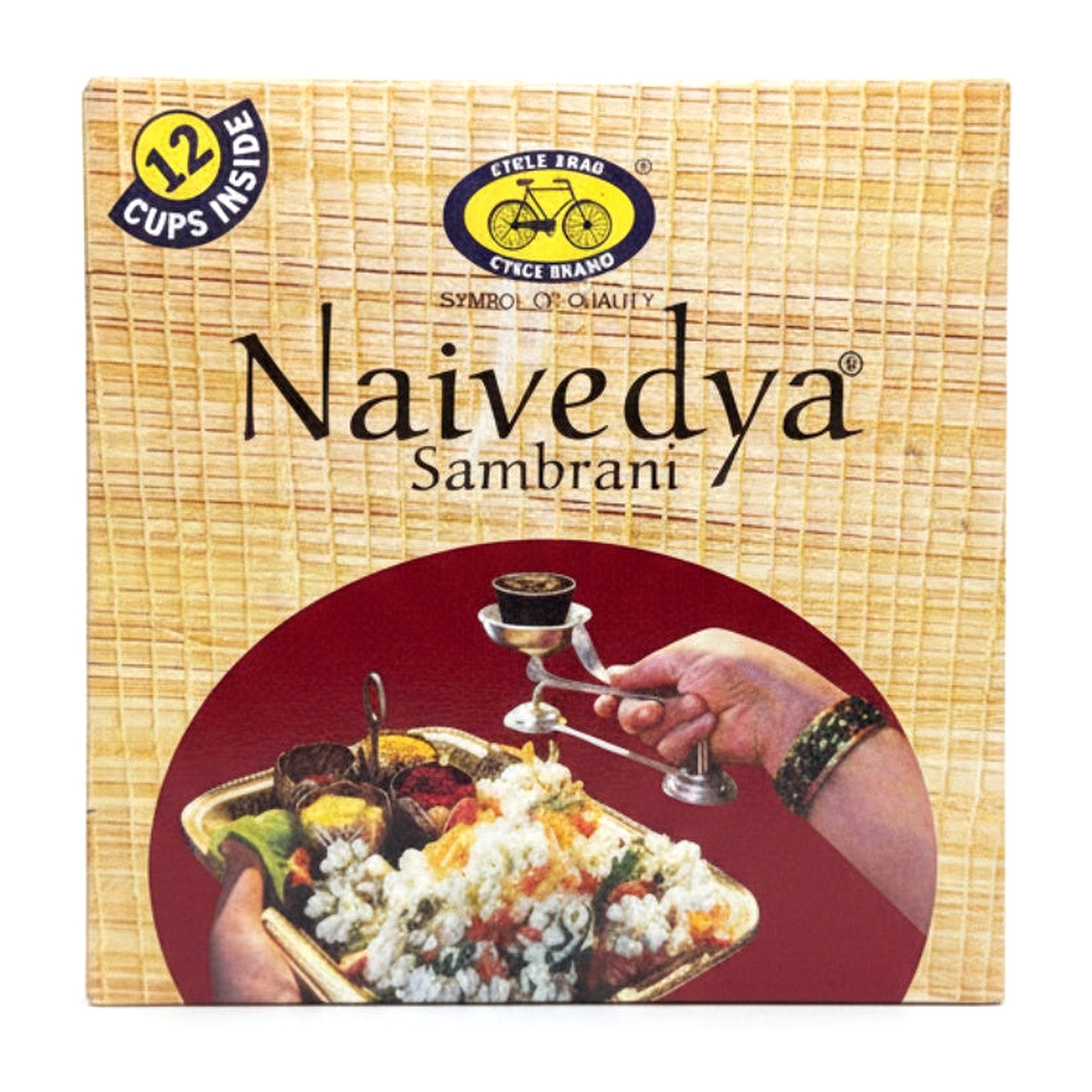 NAIVEDYA SAMBRANI 12 CUPS INCLUDED
