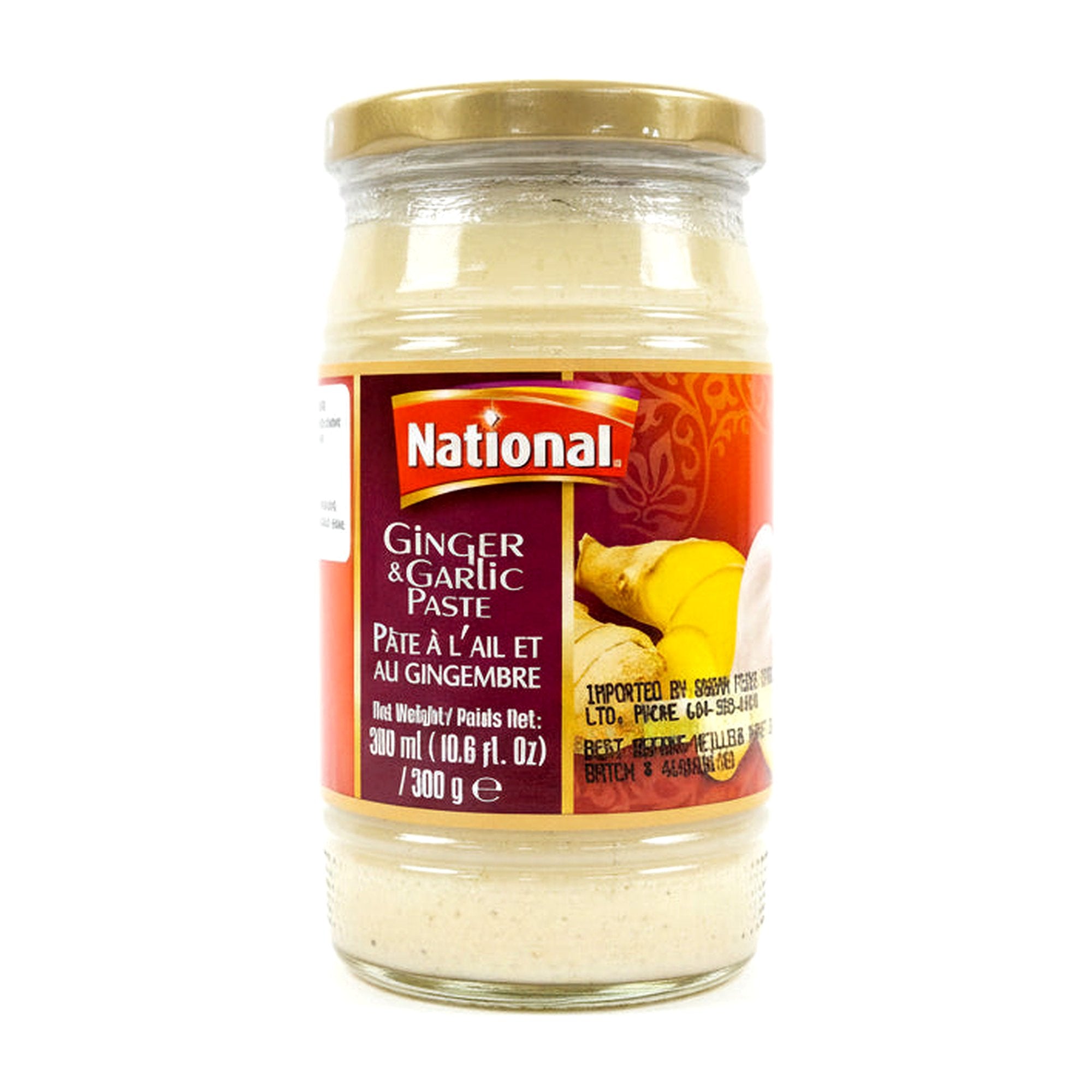 NATIONAL GINGER & GARLIC PASTE 300G