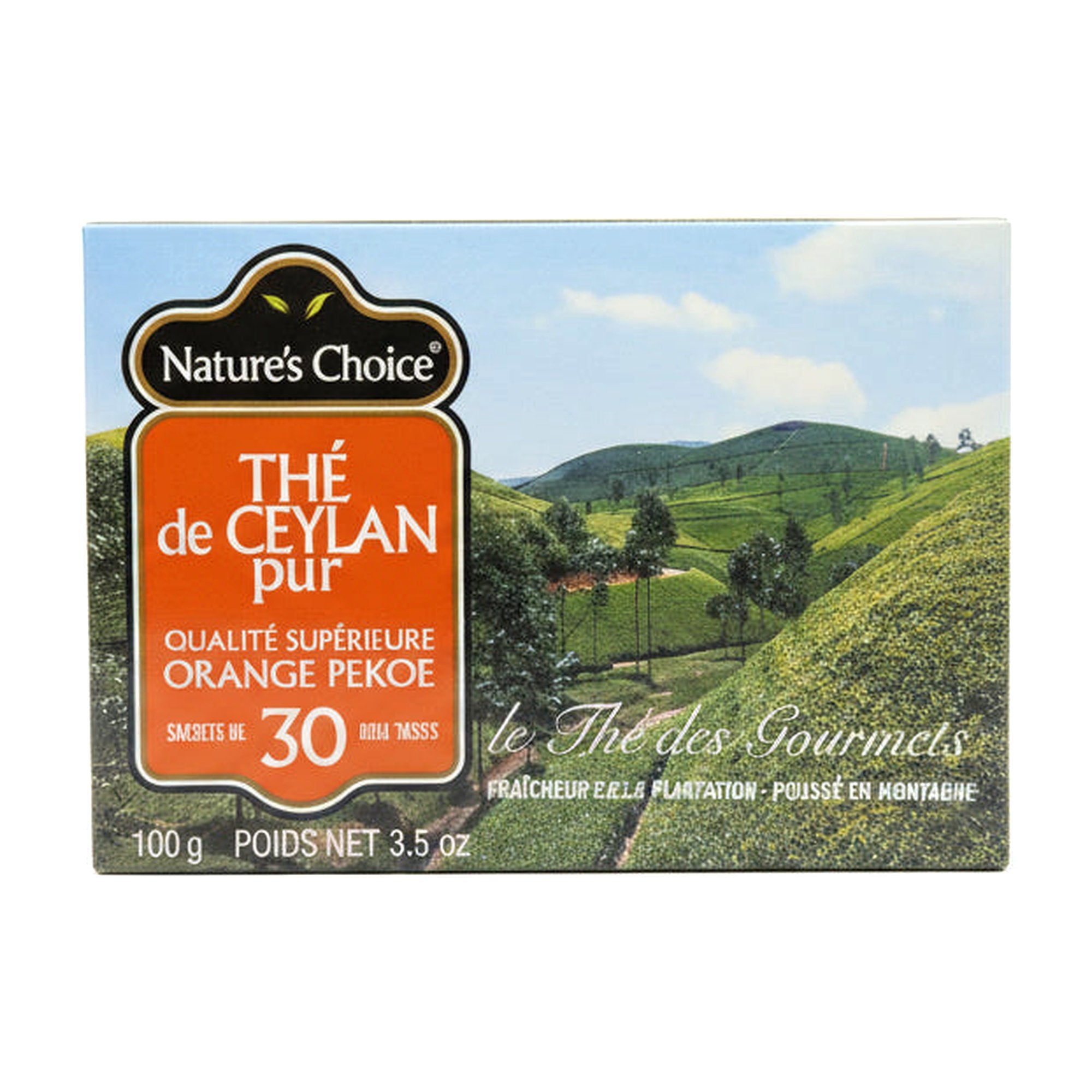 NATURE'S CHOICE PURE CEYLON TEA 100G