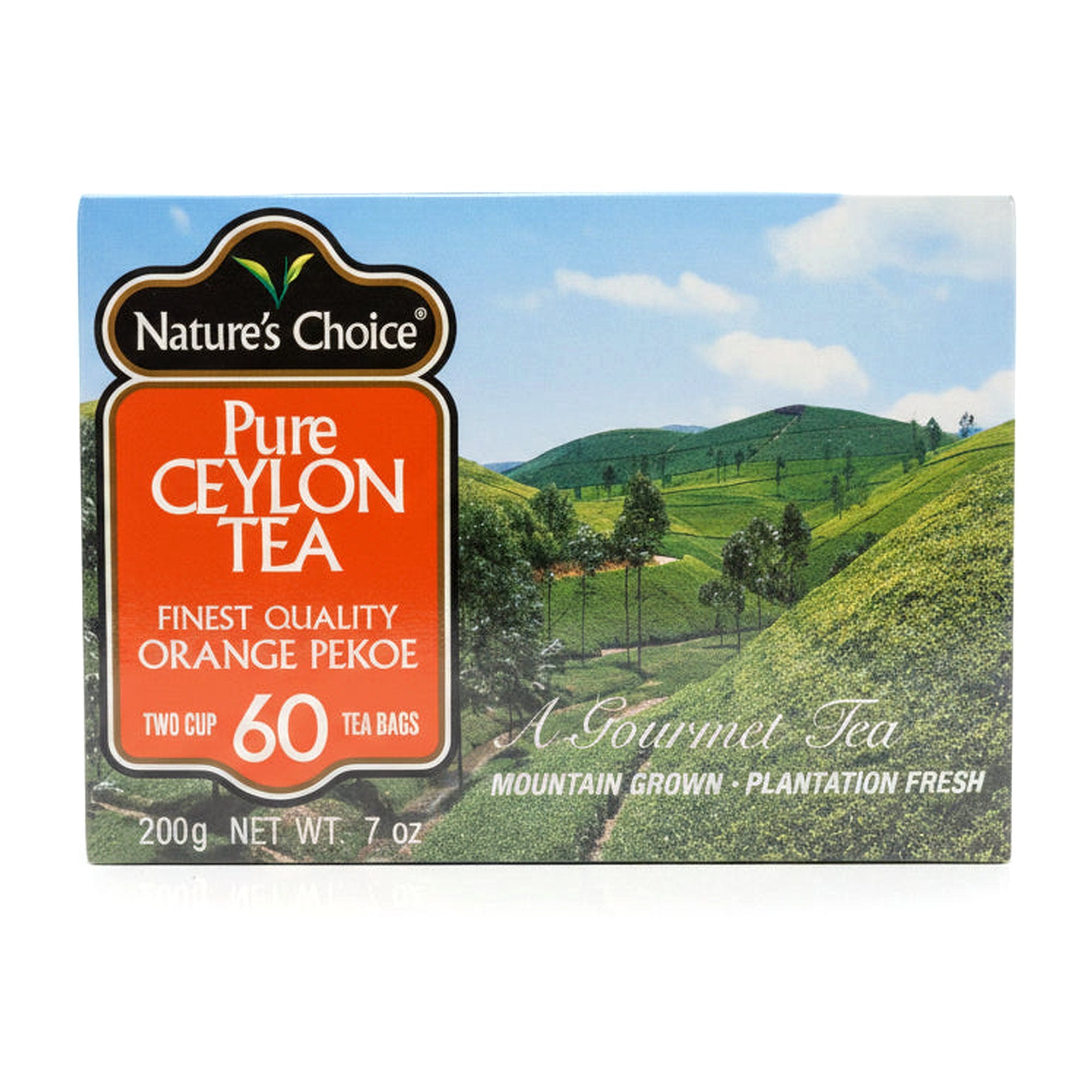 NATURE'S CHOICE PURE CEYLON TEA 200G