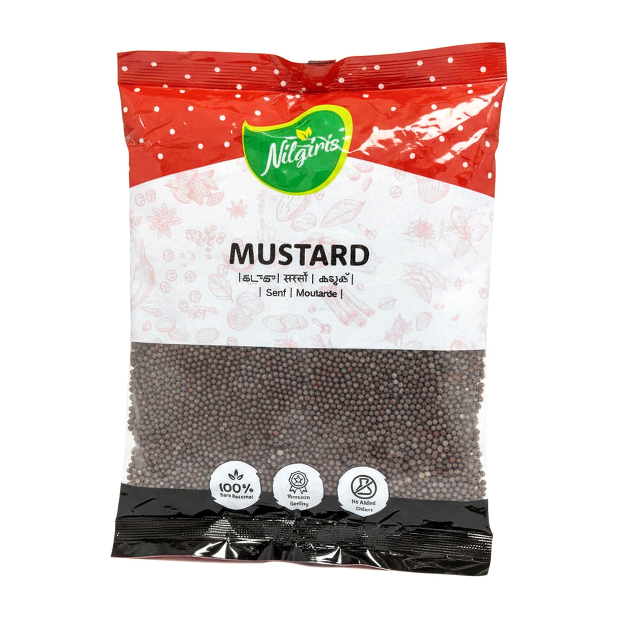 Nilgiris Mustard Seed 200G - Spices & Curry Powder - Buy Online at Thurga Grocery