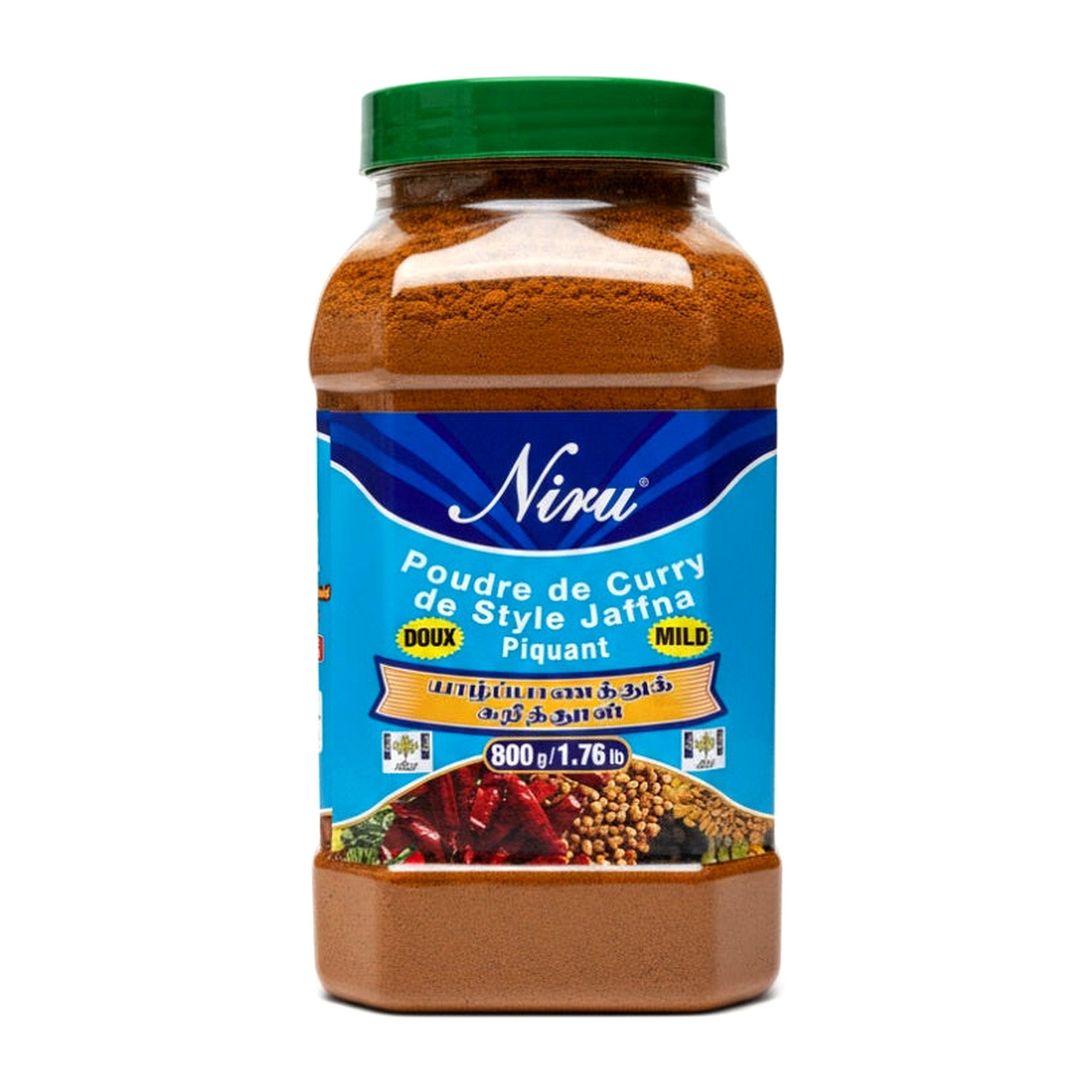 Niru Curry Powder Mild 800G - Spices & Curry Powder - Buy Online at Thurga Grocery