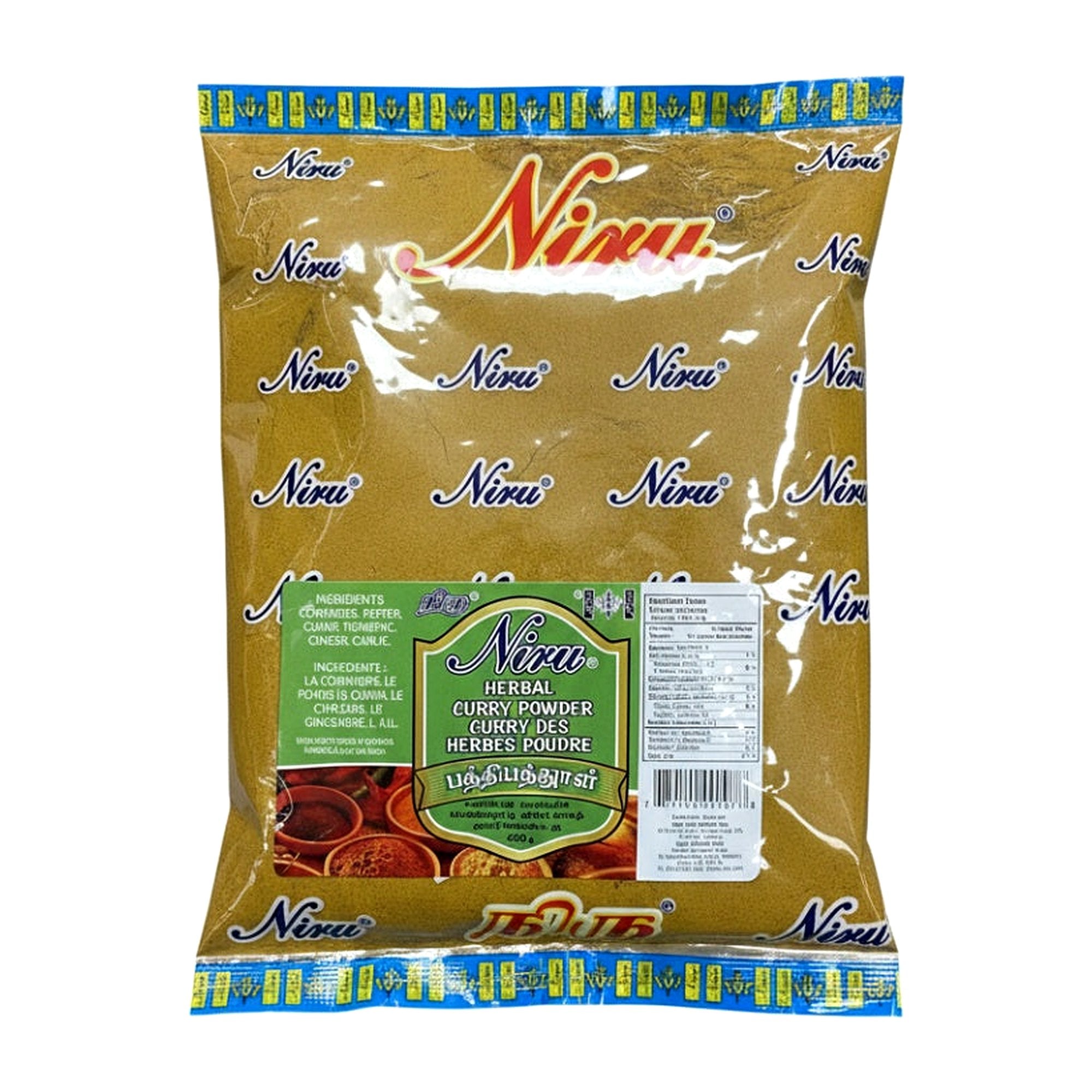 Niru Herbal Curry Pwdr 400G - Spices & Curry Powder - Buy Online at Thurga Grocery