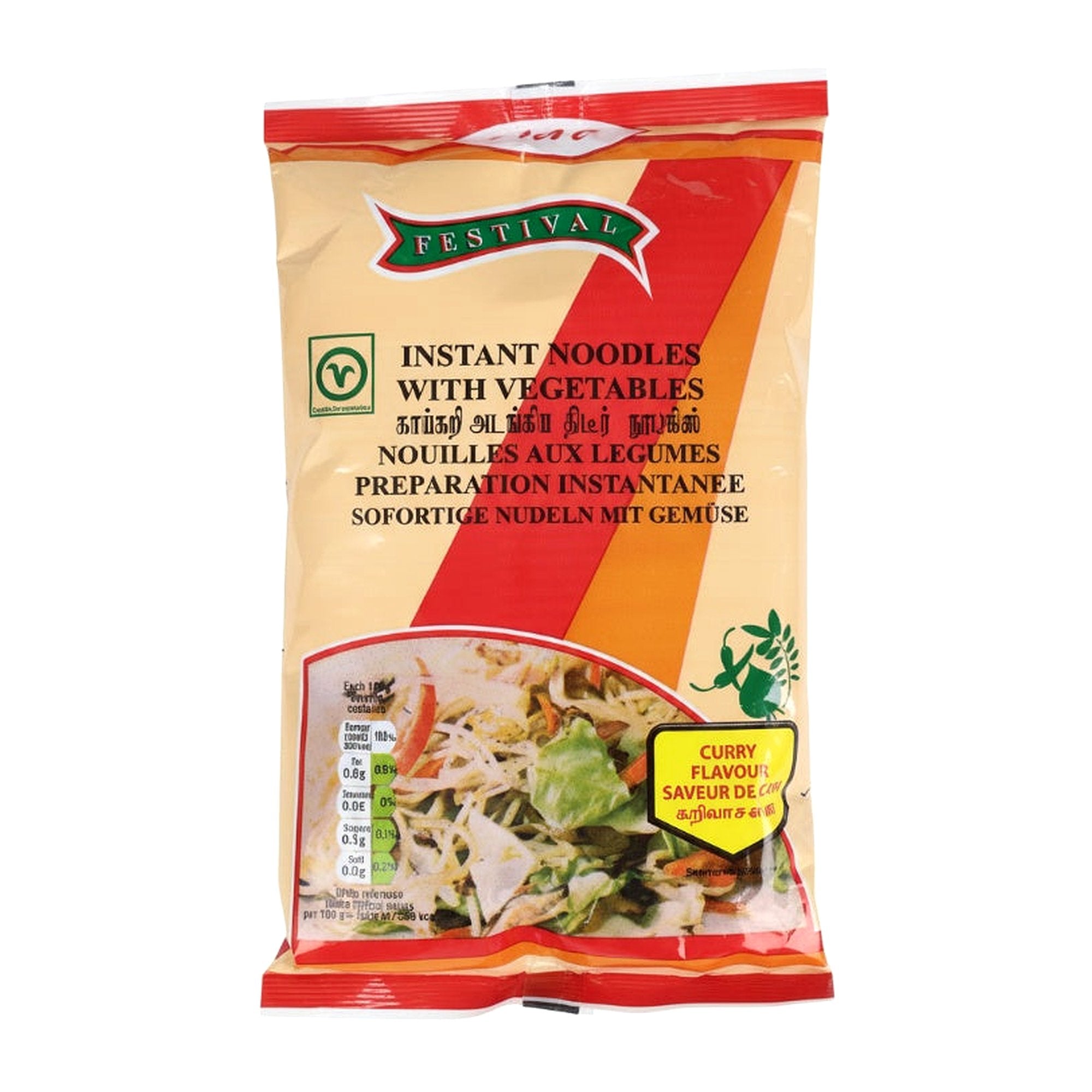 Niru Instant Noodles W/ Vegetables (Curry) 300G - Rice & Flours - Buy Online at Thurga Grocery