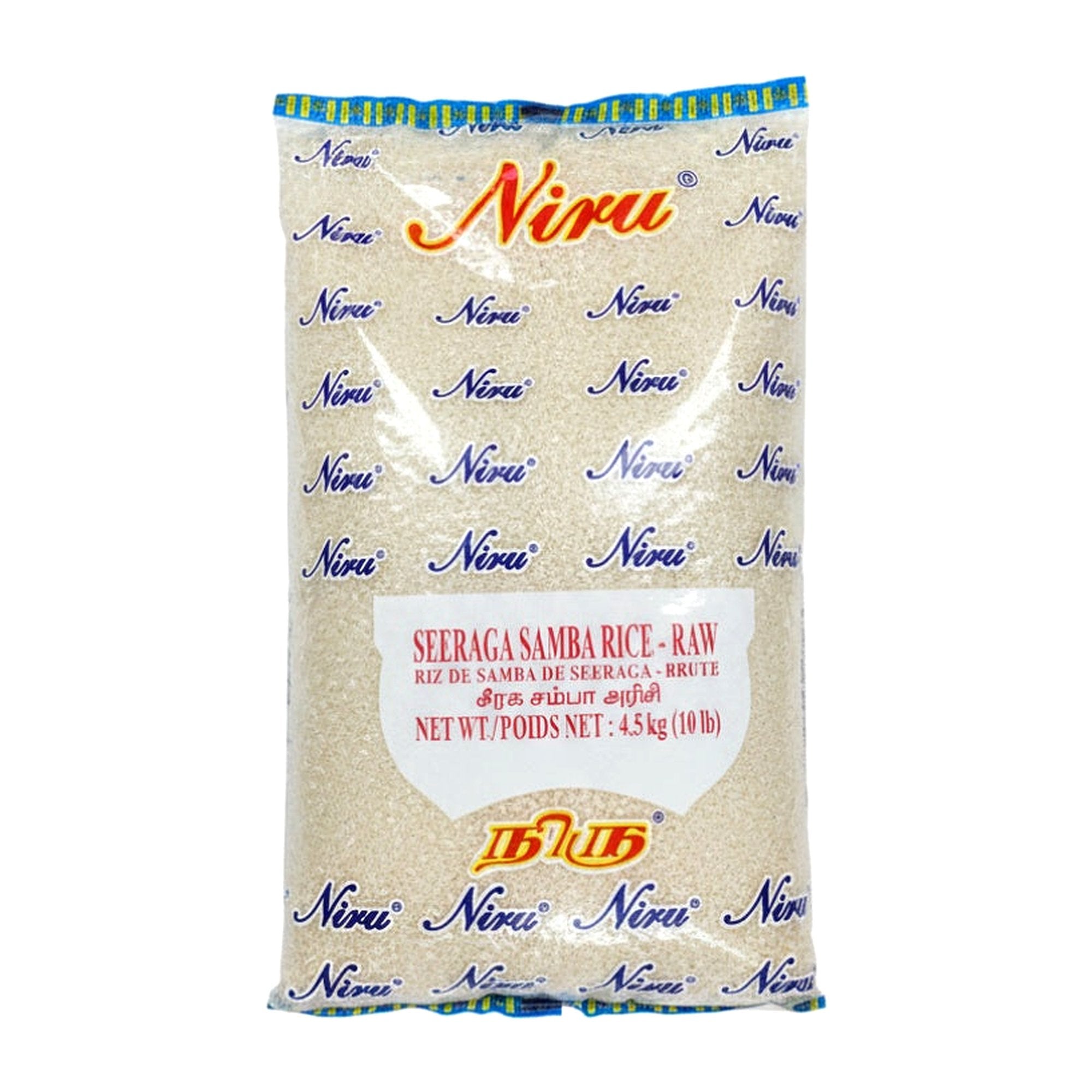 Niru Seeraga Samba Rice Raw 10Lb - Rice & Flours - Buy Online at Thurga Grocery