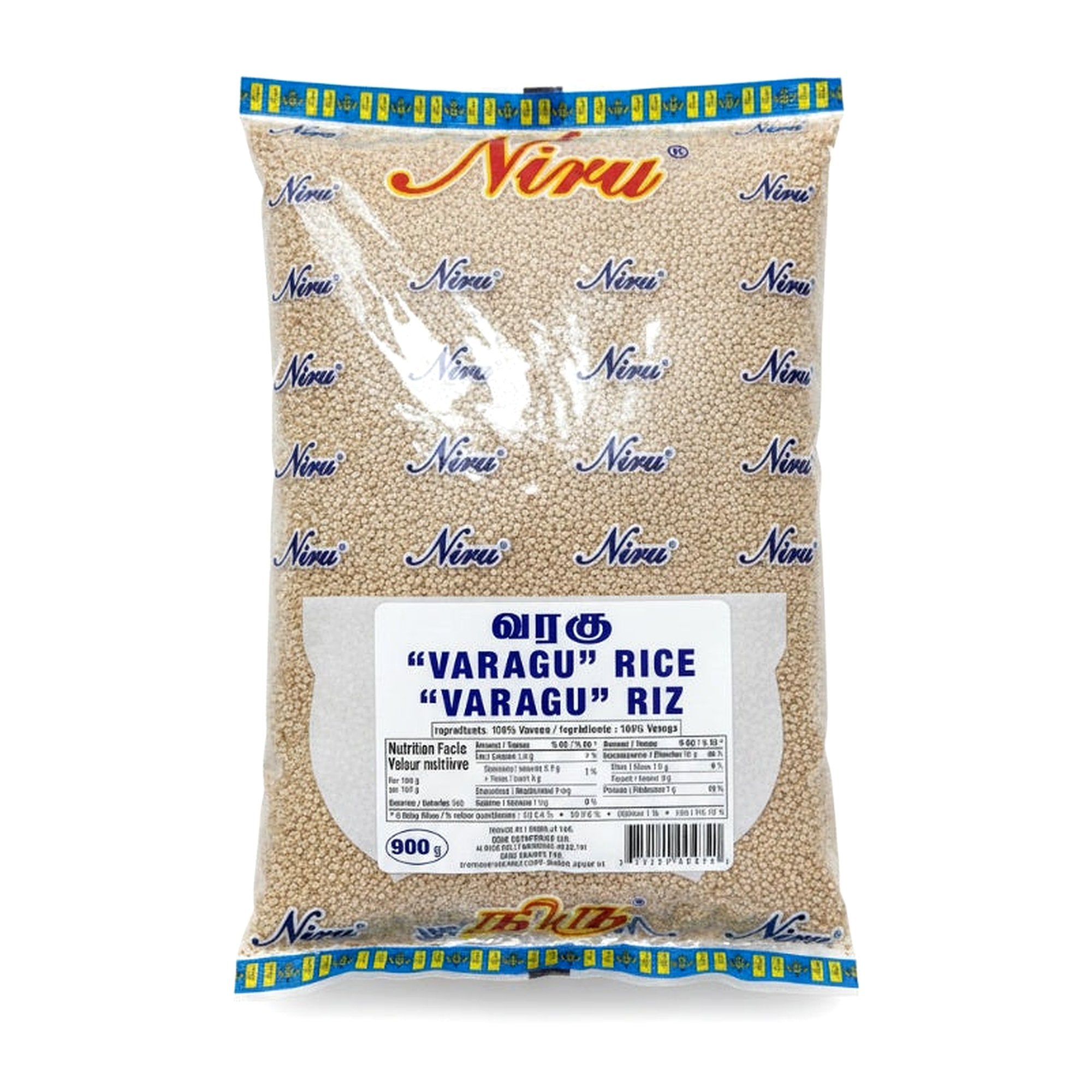 Niru Varagu Rice 900G - Rice & Flours - Buy Online at Thurga Grocery