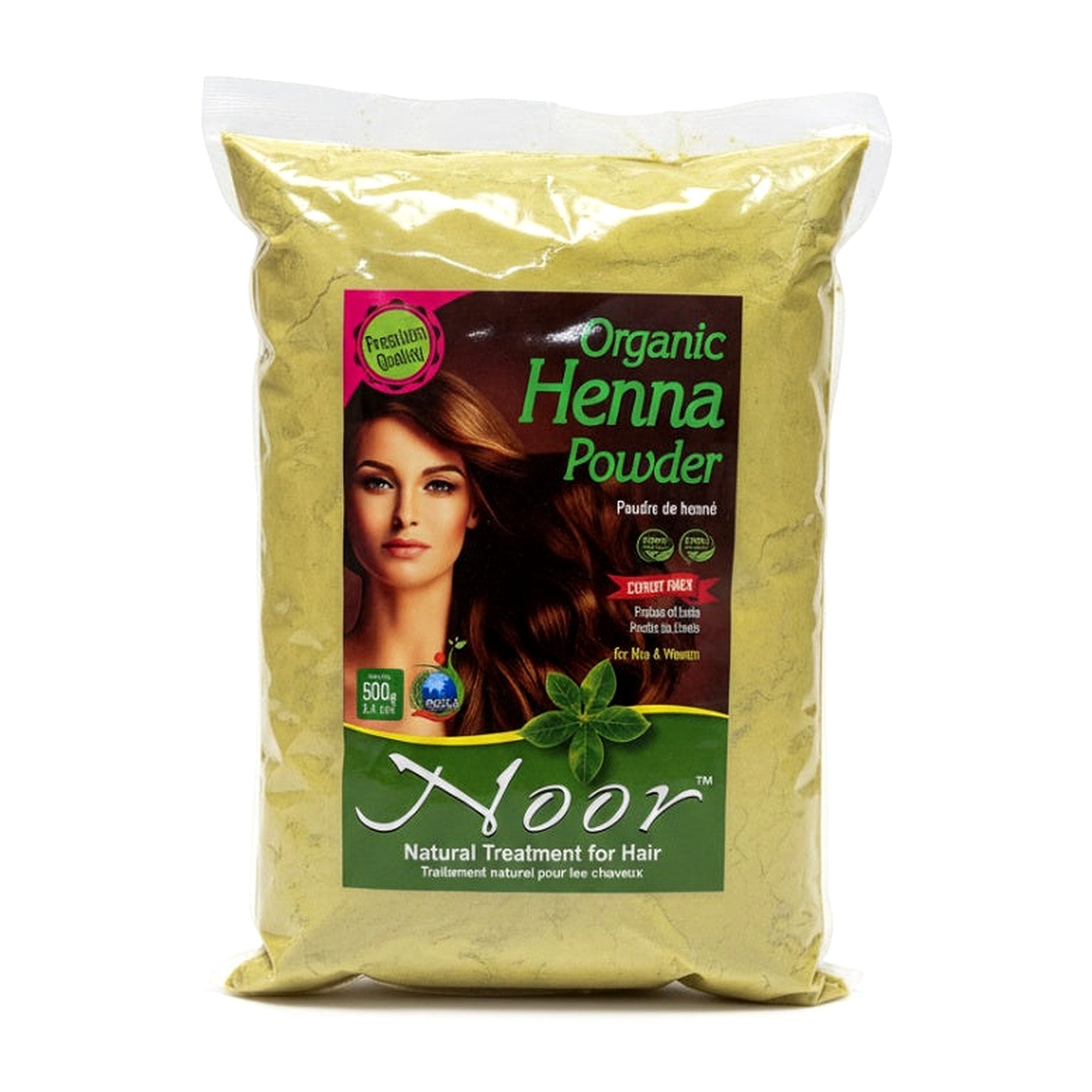 Noor Organic Henna Pwdr 500G - Personal Care - Buy Online at Thurga Grocery