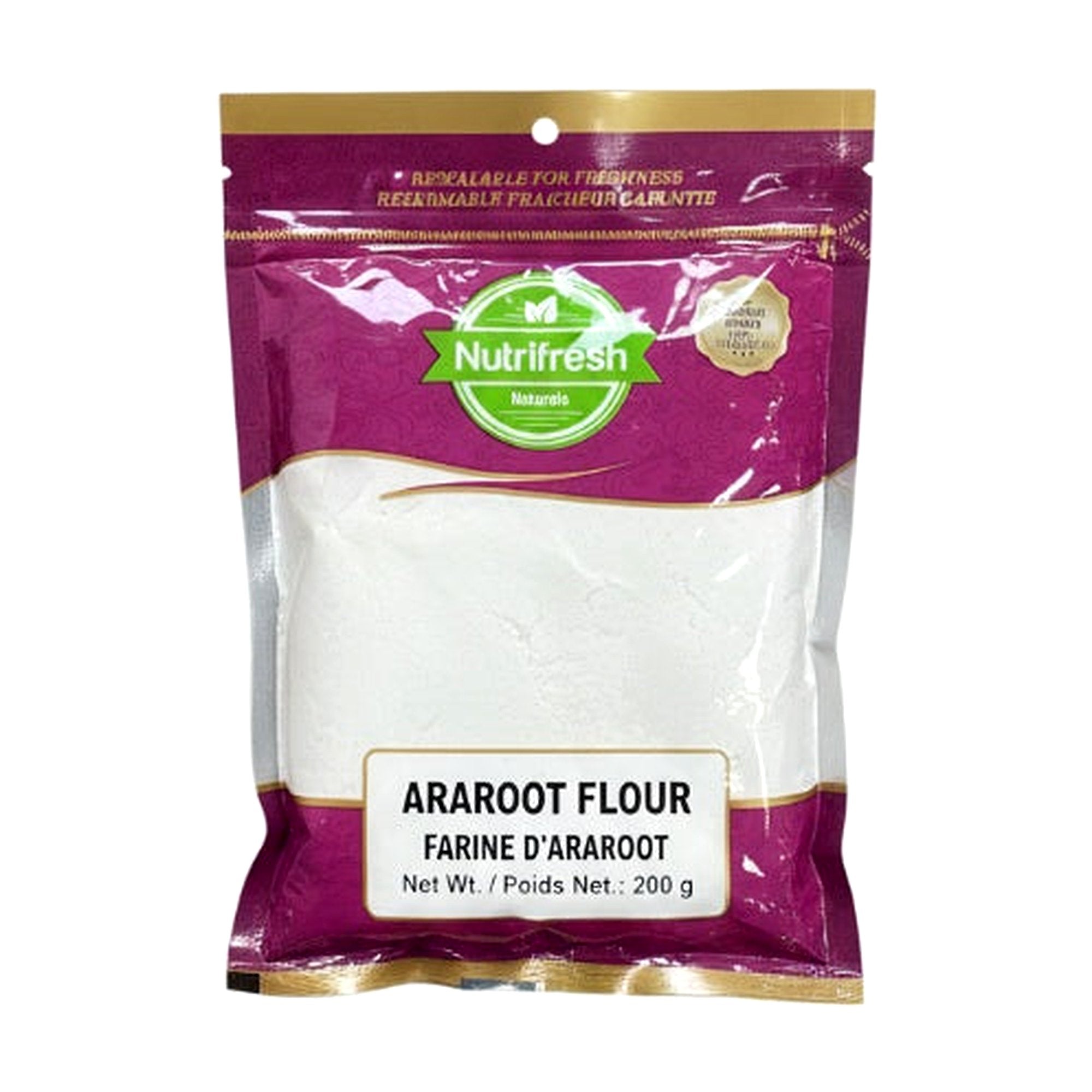 Nutrifresh Araroot Flour 200G - Rice & Flours - Buy Online at Thurga Grocery