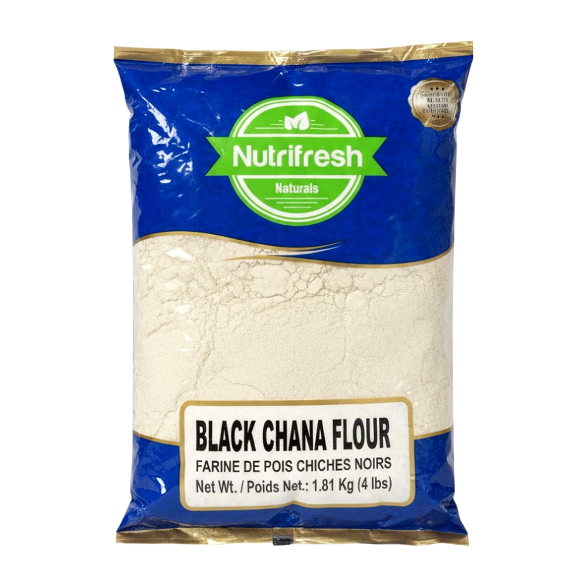 Nutrifresh Black Chana Flour 4Lb - Rice & Flours - Buy Online at Thurga Grocery