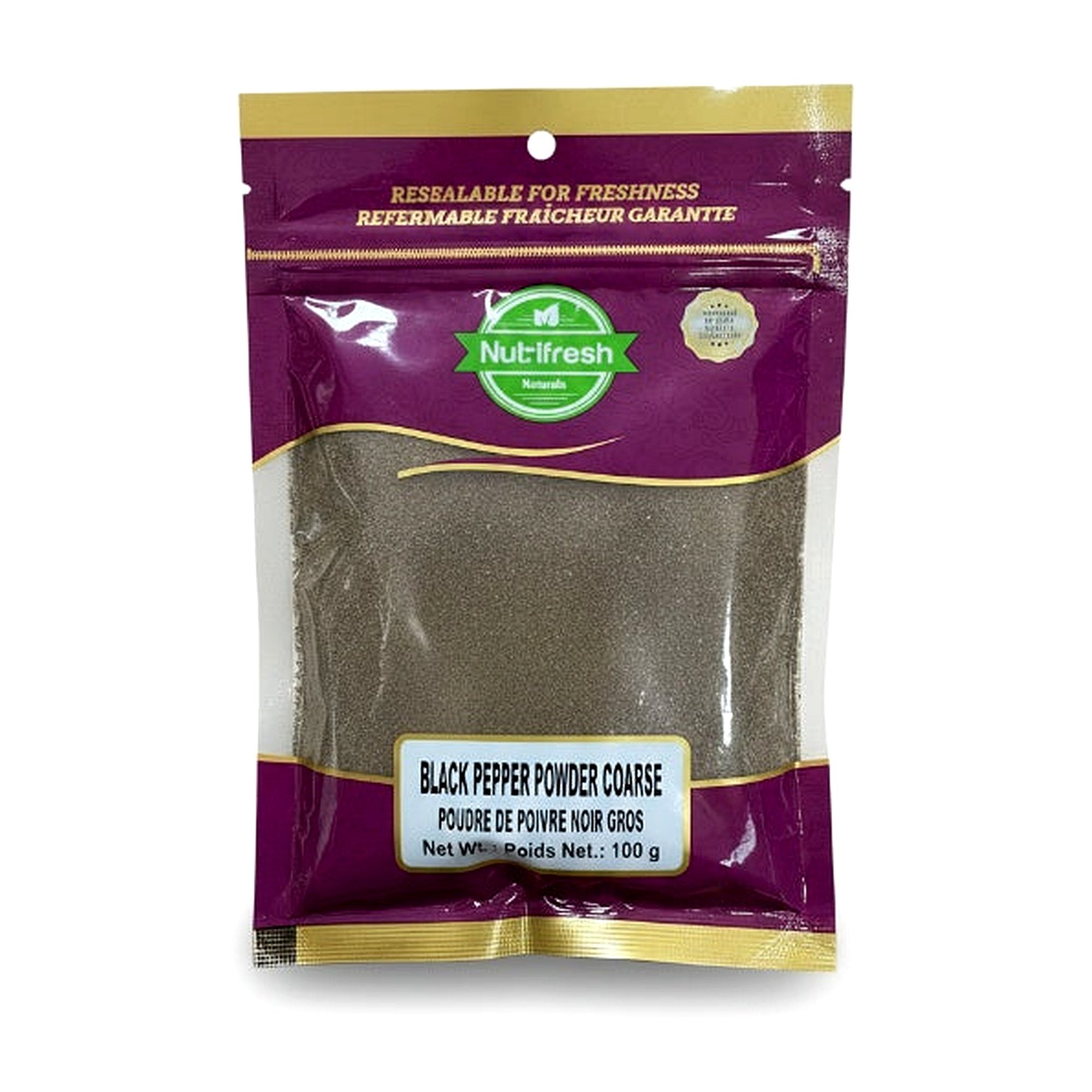 NUTRIFRESH BLACKPEPPER POWDER 100G