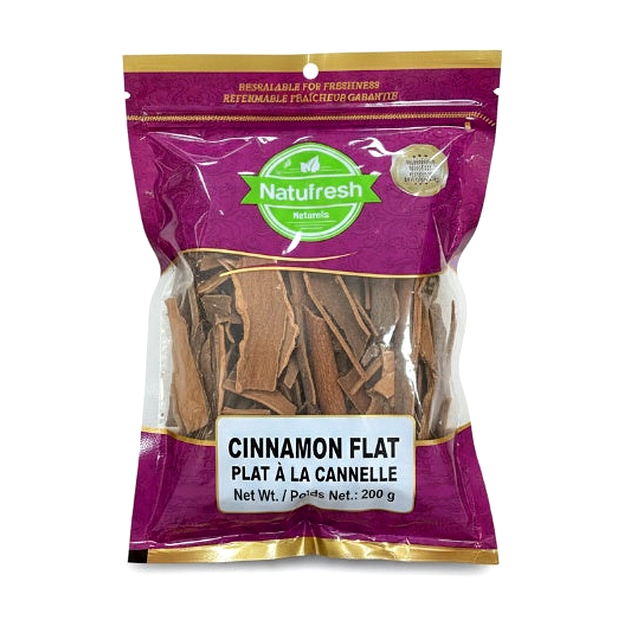 Nutrifresh Cinnamon Flat 200G - Spices & Curry Powder - Buy Online at Thurga Grocery