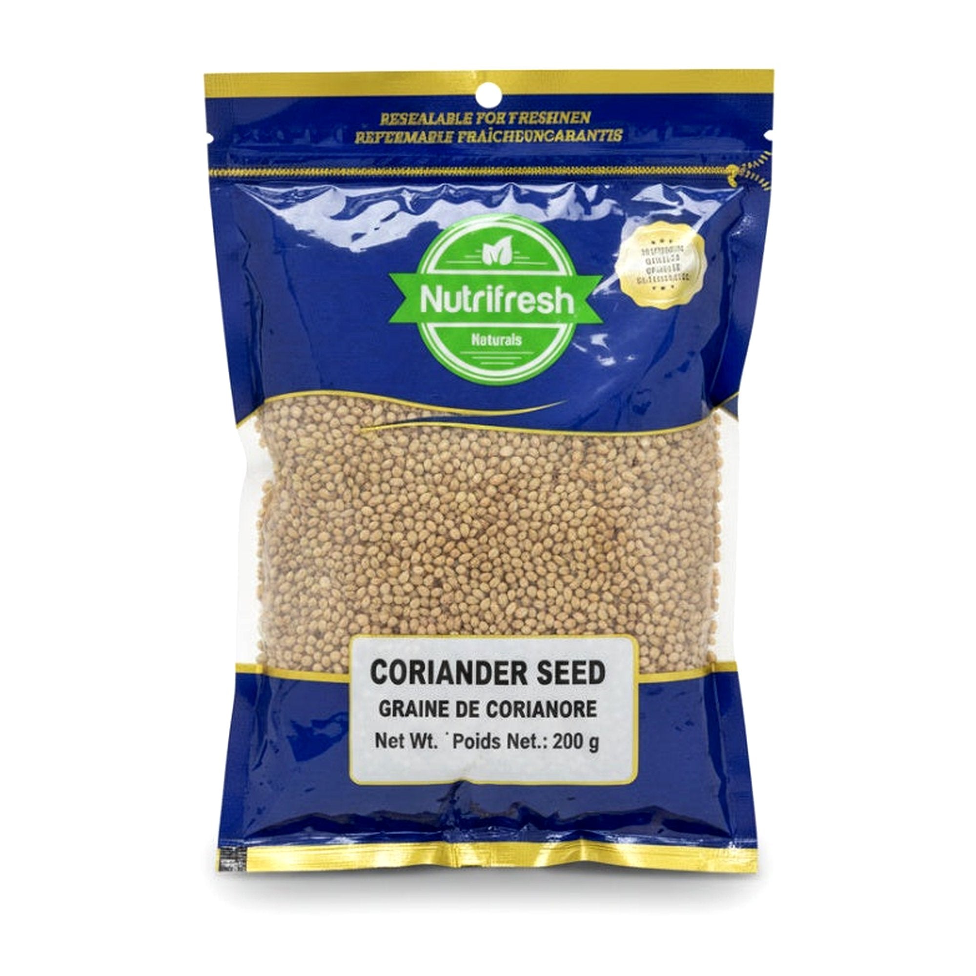 Nutrifresh Coriander Seed 200G - Spices & Curry Powder - Buy Online at Thurga Grocery