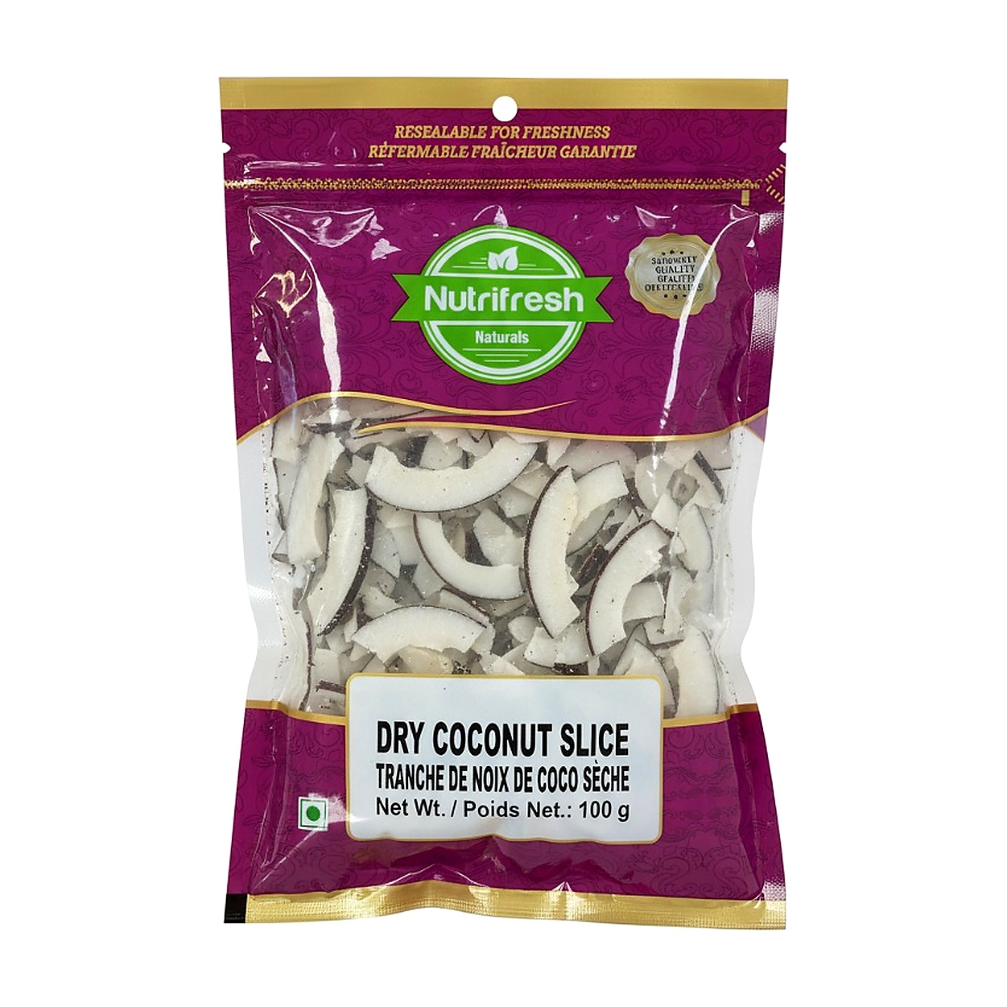 Nutrifresh Dry Coconut Slice 100g - Cooking Essential & Kitchen Appliance - Buy Online at Thurga Grocery
