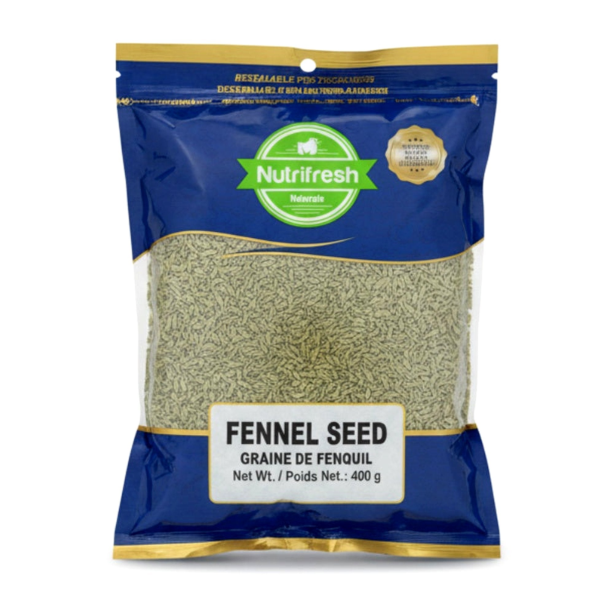 Nutrifresh Fennel Seed 400G - Spices & Curry Powder - Buy Online at Thurga Grocery