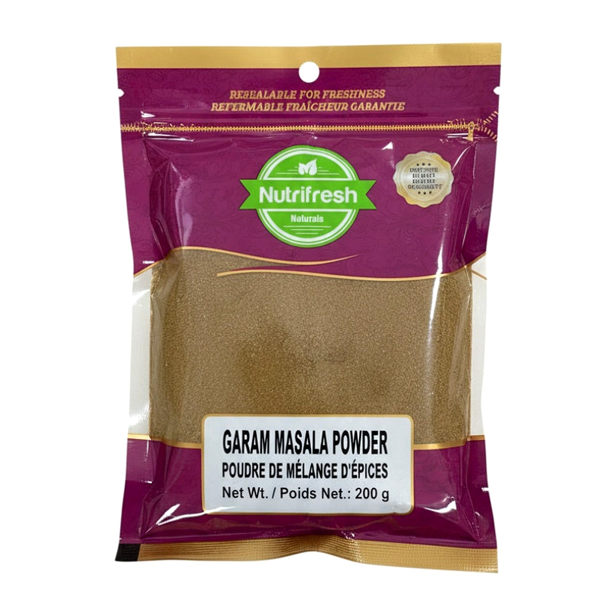 Nutrifresh Garam Masala 200G - Spices & Curry Powder - Buy Online at Thurga Grocery