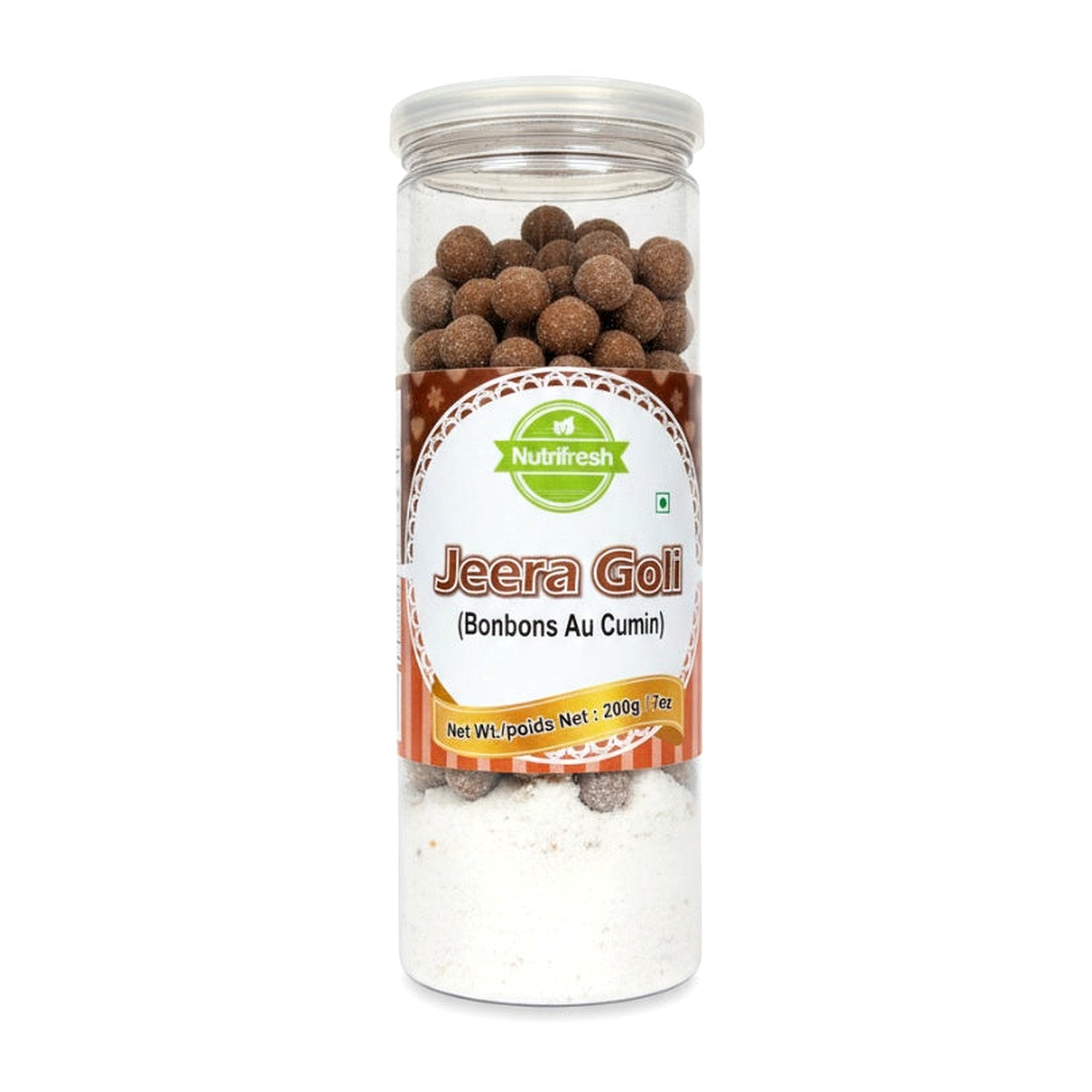 Nutrifresh Jeera Goli 200G - Spices & Curry Powder - Buy Online at Thurga Grocery