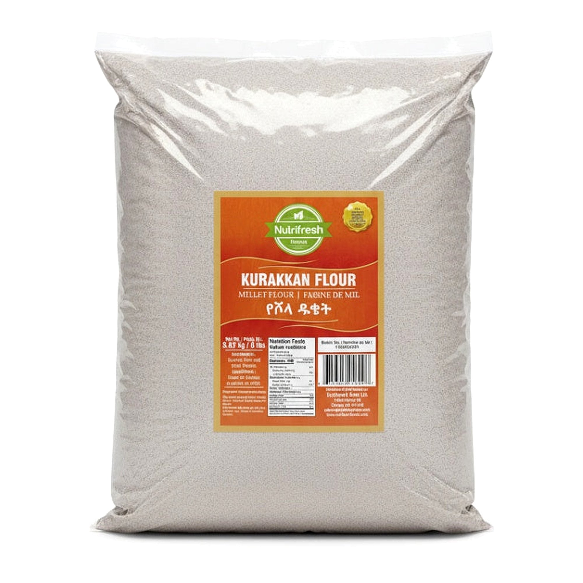 Nutrifresh Kurakkan Flour 8Lb - Rice & Flours - Buy Online at Thurga Grocery
