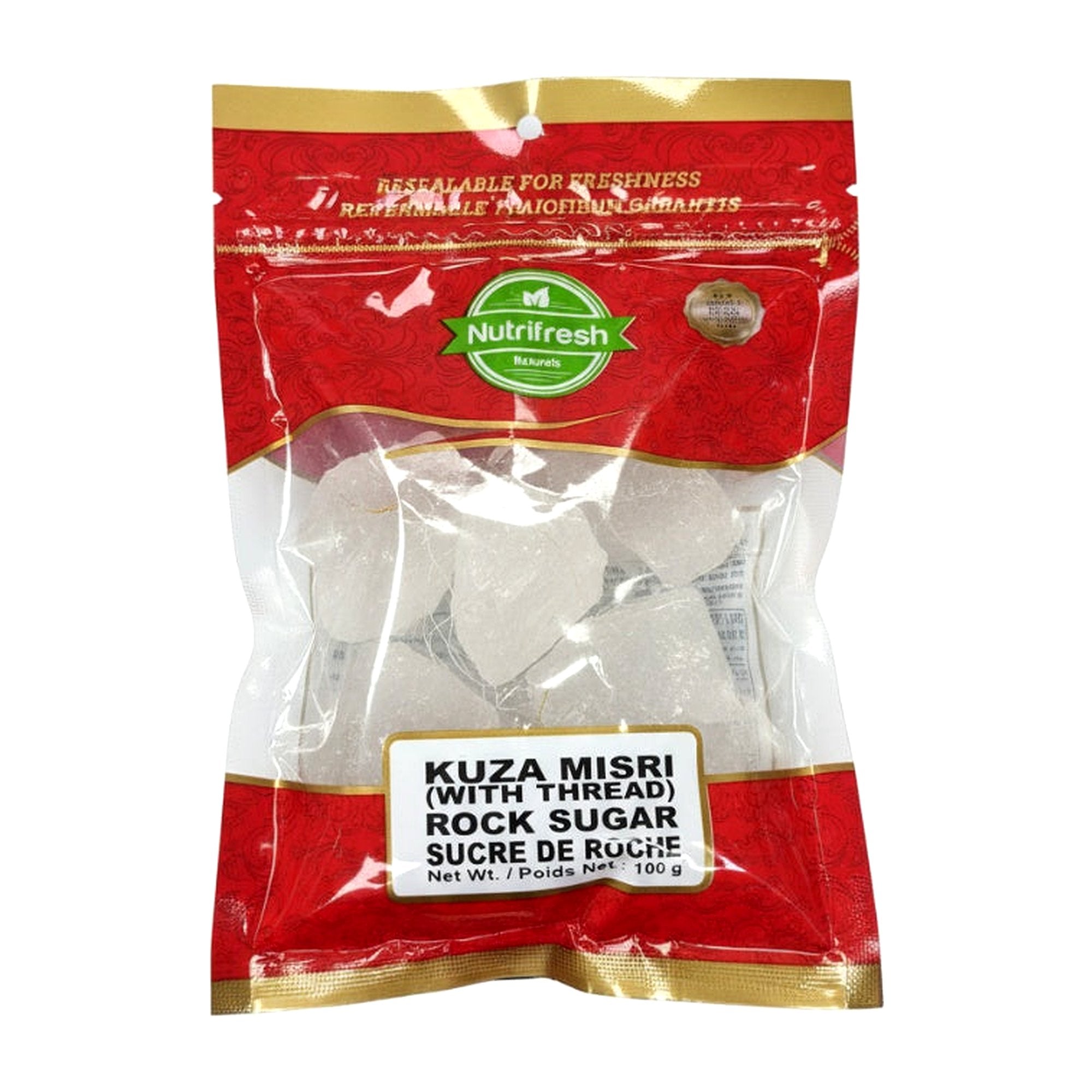Nutrifresh Kuza Misri (Rock Sugar) 100G - Rice & Flours - Buy Online at Thurga Grocery