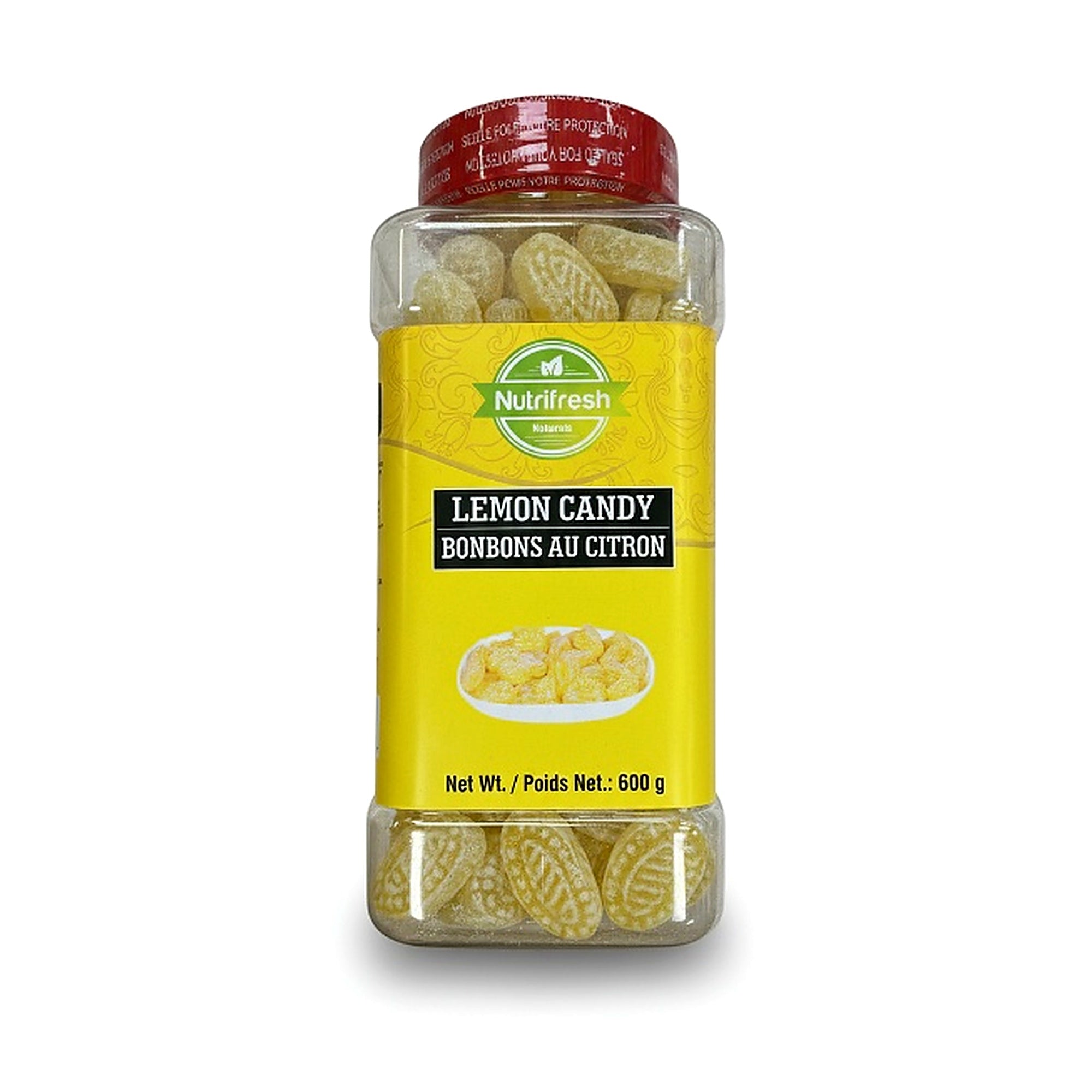 Nutrifresh Lemon Candy 600g - Snacks & Sweets - Buy Online at Thurga Grocery