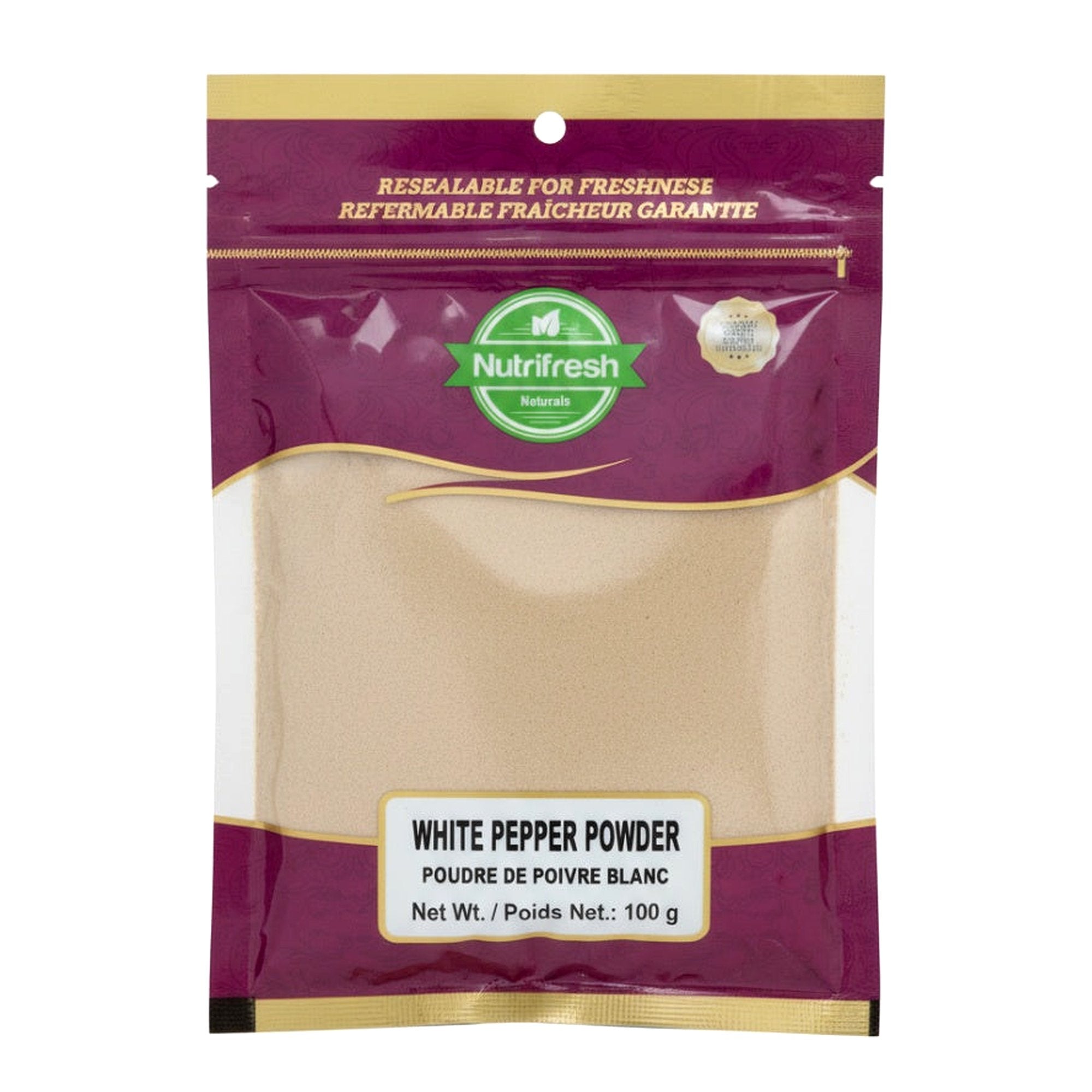 NUTRIFRSH WHITE PEPPER PWDR 100G