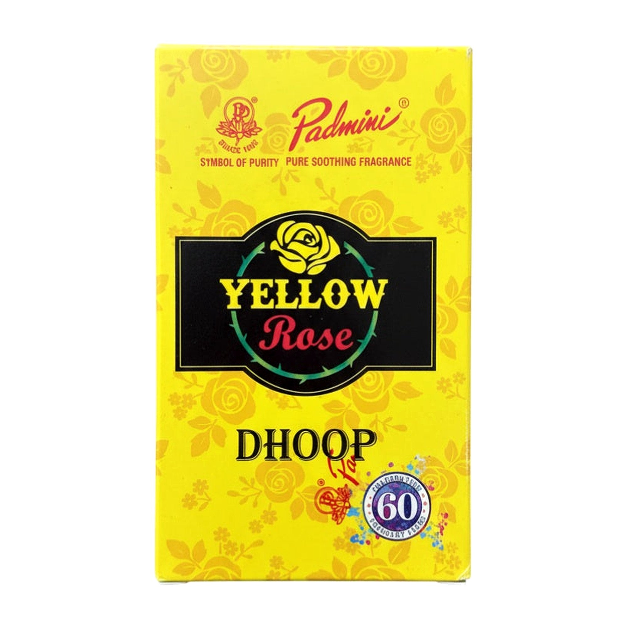 Padmini Yellow Rose Dhoop (15 Sticks) - Cooking Essential & Kitchen Appliance - Buy Online at Thurga Grocery