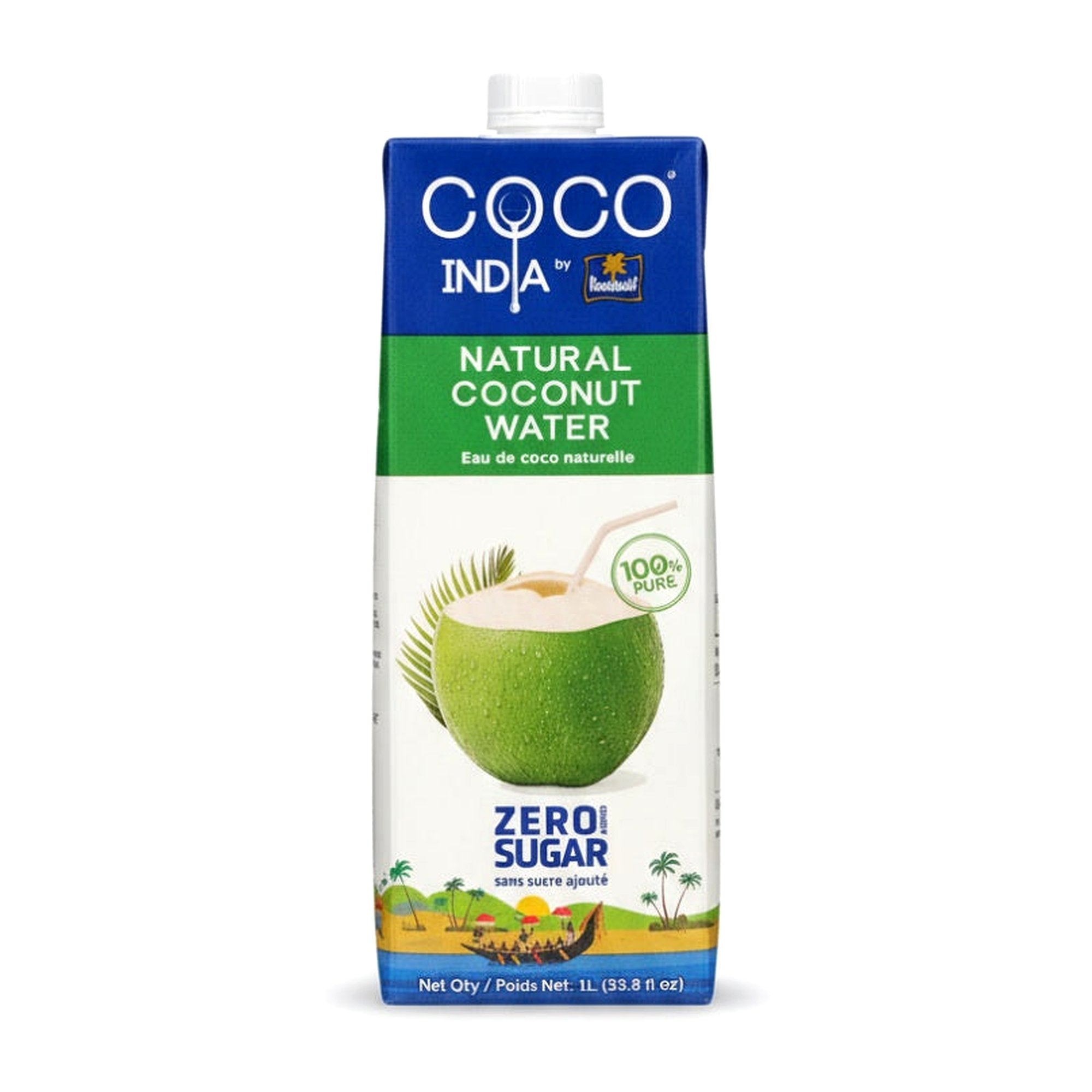 Parachute Coconut Water Zero Sugar 1L - Drinks - Buy Online at Thurga Grocery
