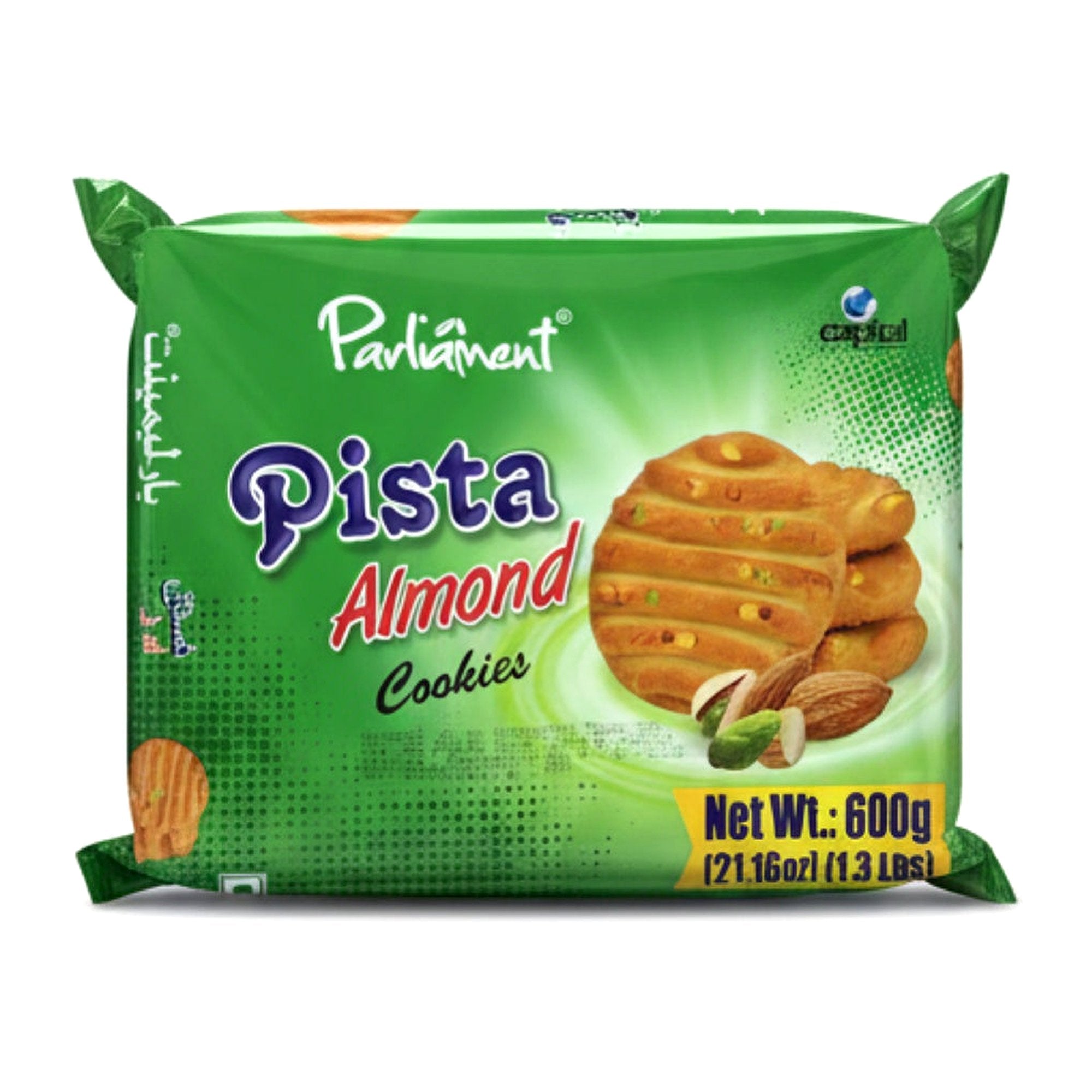 Parliament Pista Almond Cookies 600G - Ready to Eat Foods - Buy Online at Thurga Grocery