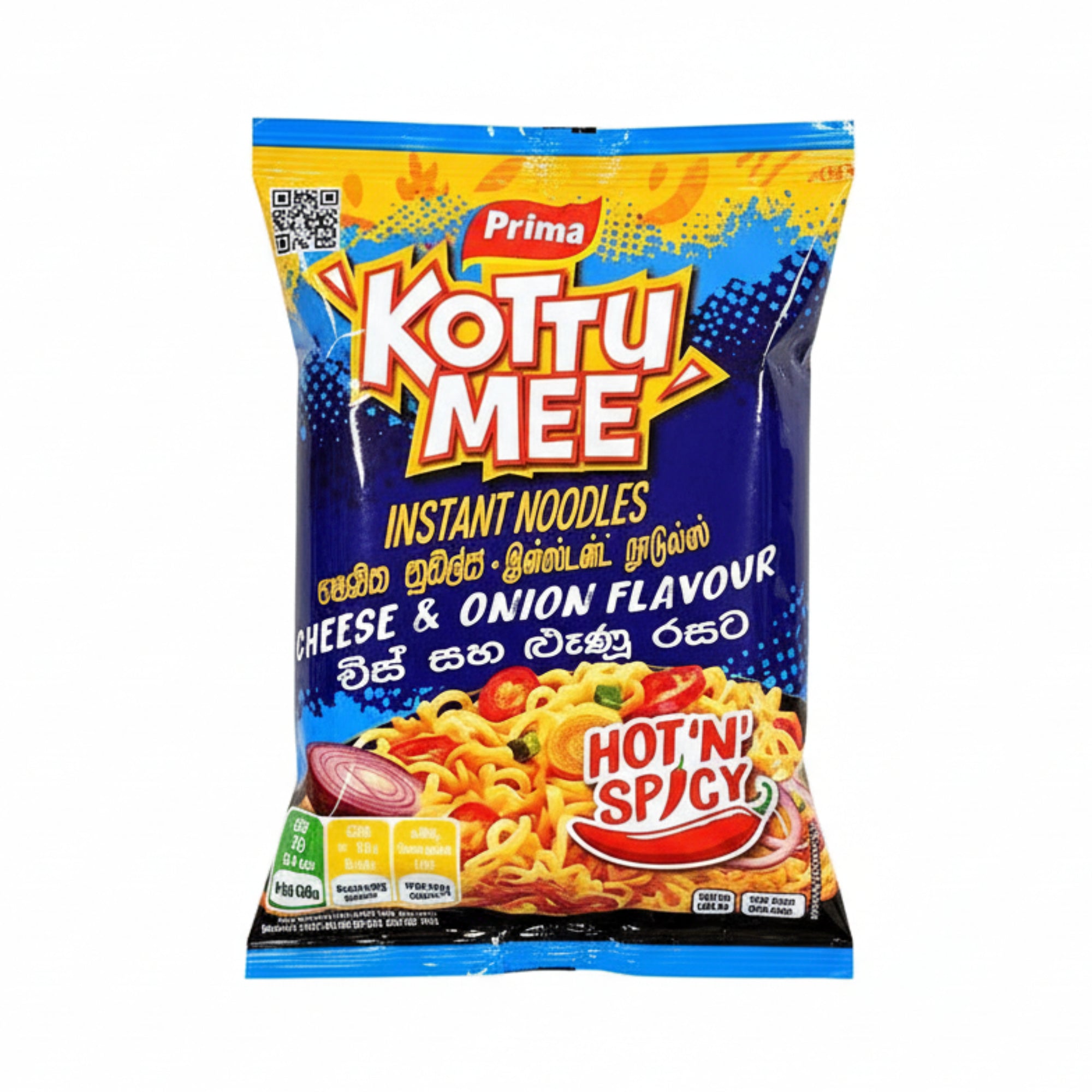 Prima Kottu Mee Cheese&Onion 80G - Rice & Flours, Ready to Eat Foods - Buy Online at Thurga Grocery