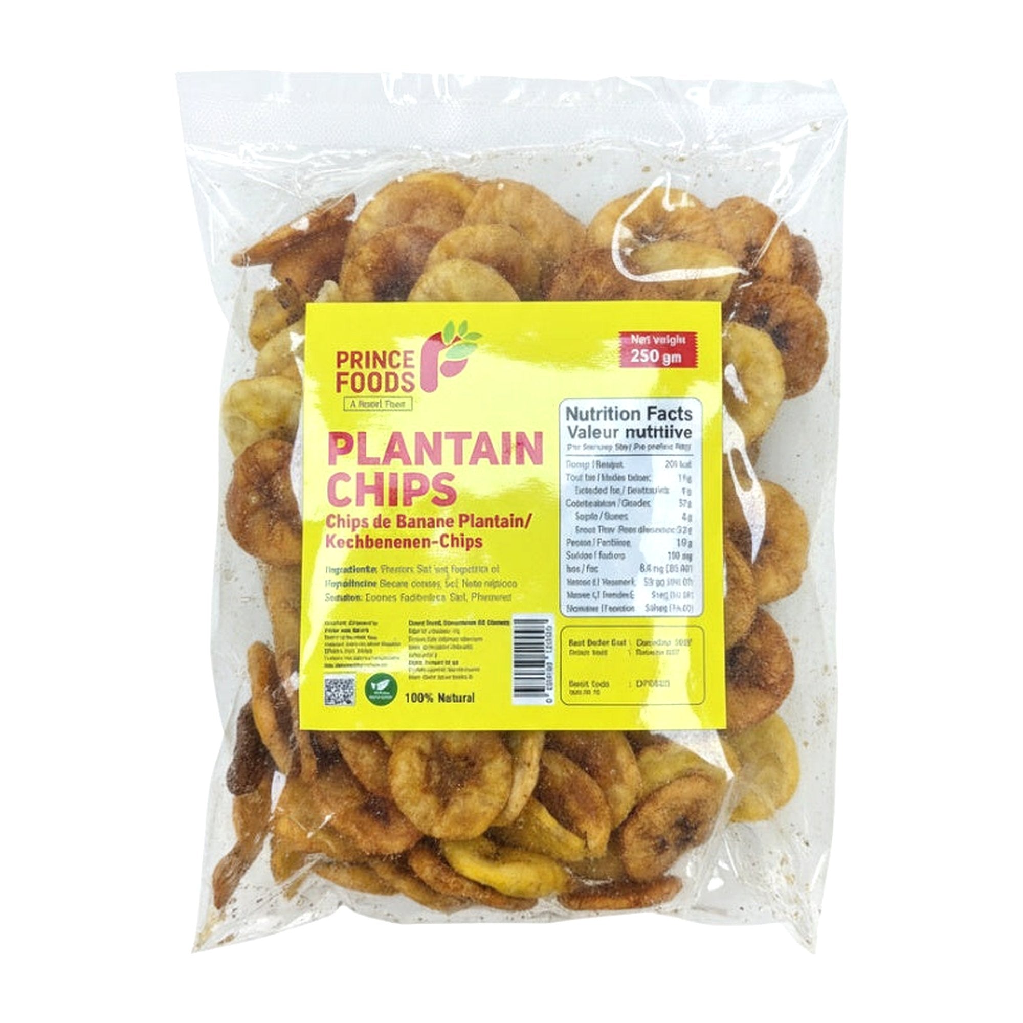 Prince Food Plantain Chips 250G - Ready to Eat Foods - Buy Online at Thurga Grocery