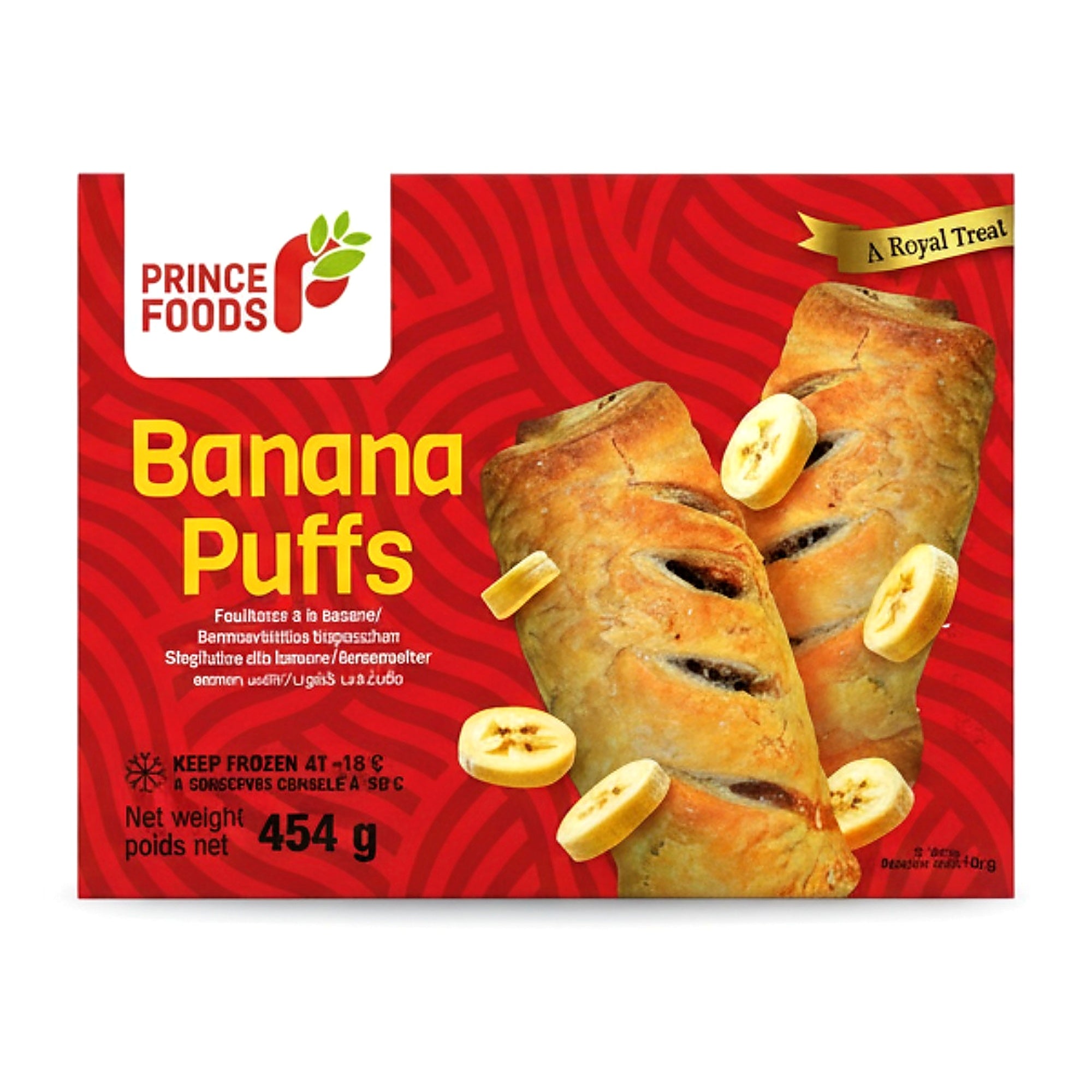 Prince Foods Banana Puffs 454g - Frozen - Buy Online at Thurga Grocery
