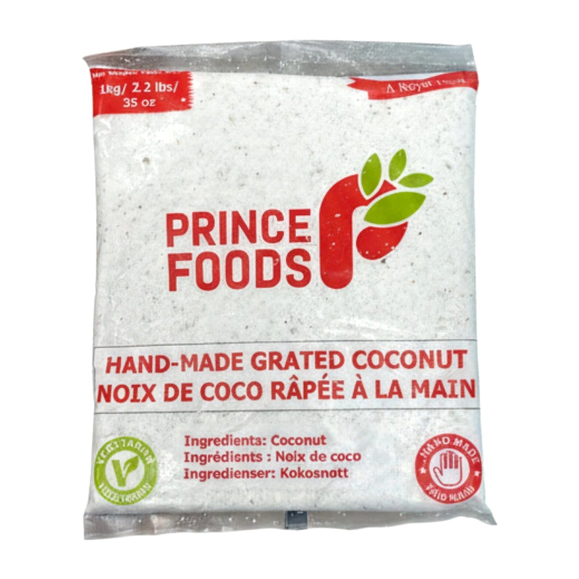 Prince Foods Grated Coconut 1Kg - Frozen - Buy Online at Thurga Grocery