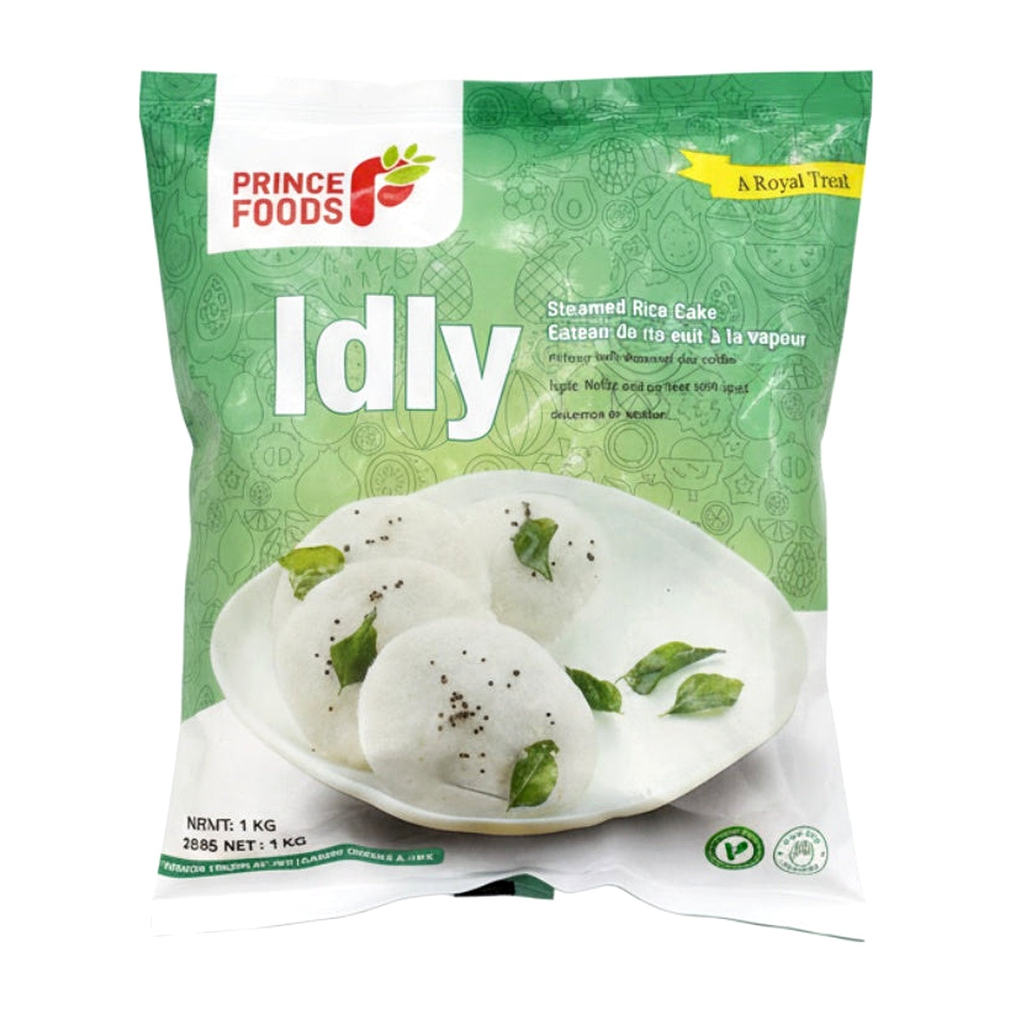 Prince Foods Idly 1Kg - Ready to Eat Foods, Frozen - Buy Online at Thurga Grocery