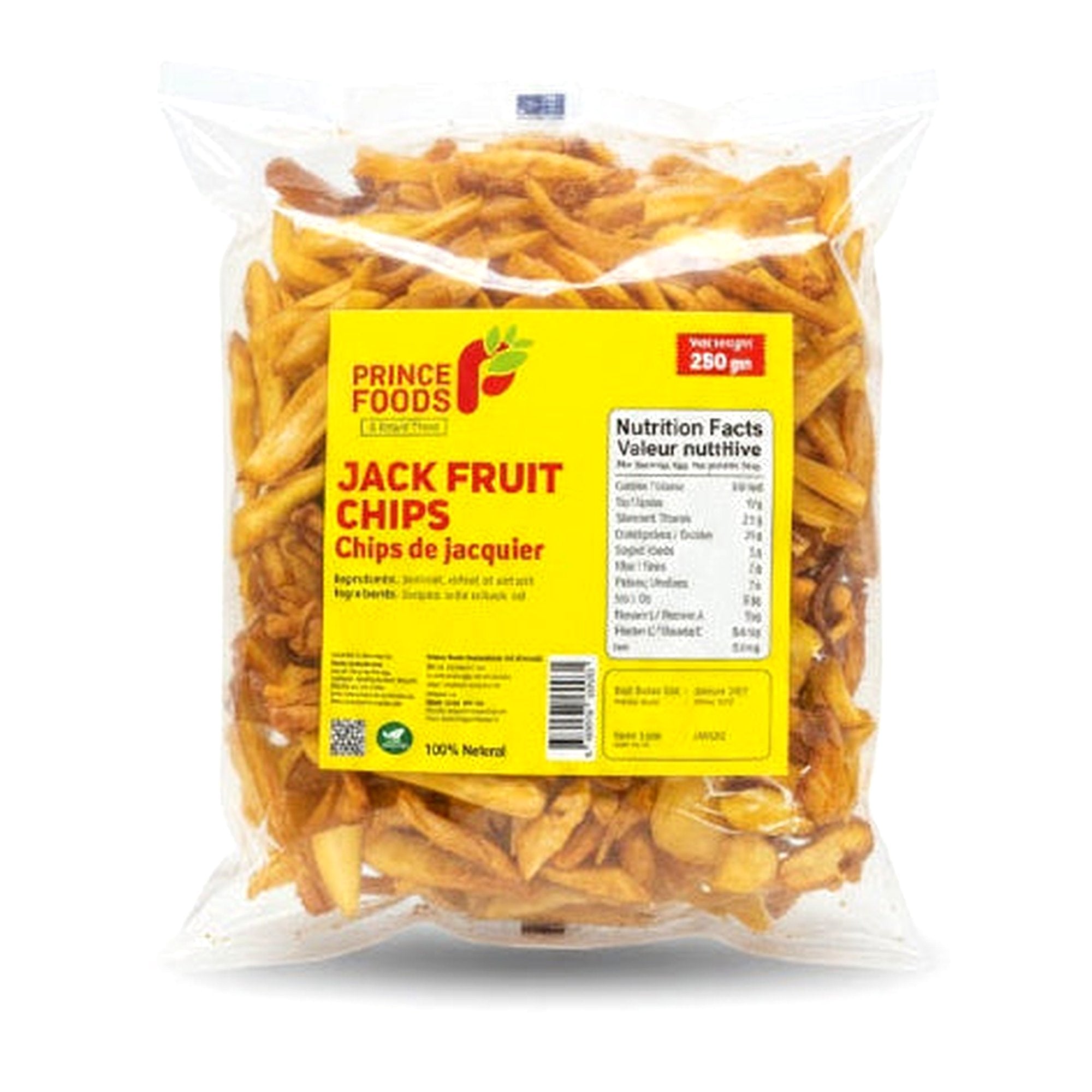 Prince Foods Jackfruit Chips 250G - Ready to Eat Foods - Buy Online at Thurga Grocery