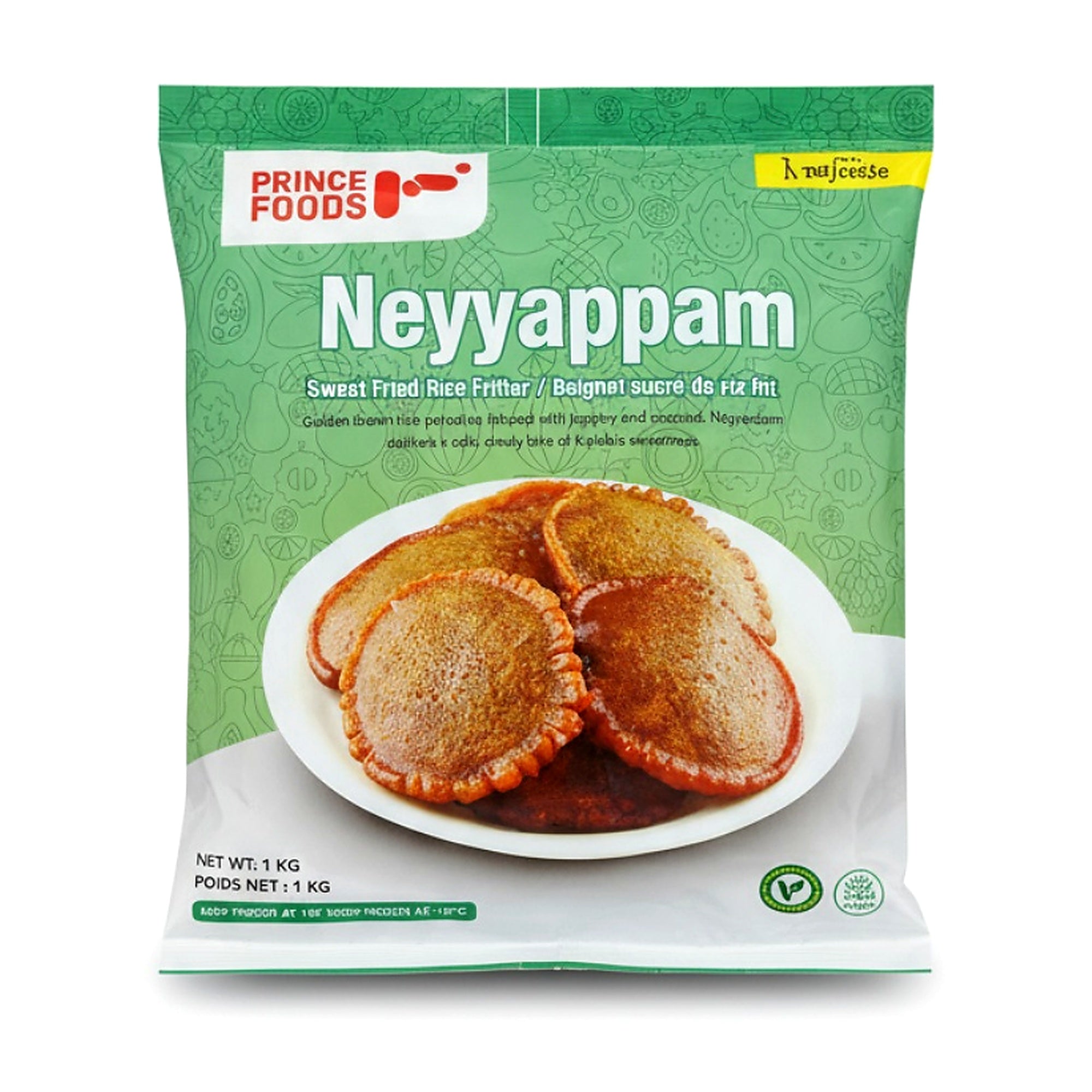 Prince Foods Neyyappam 1kg - Frozen - Buy Online at Thurga Grocery