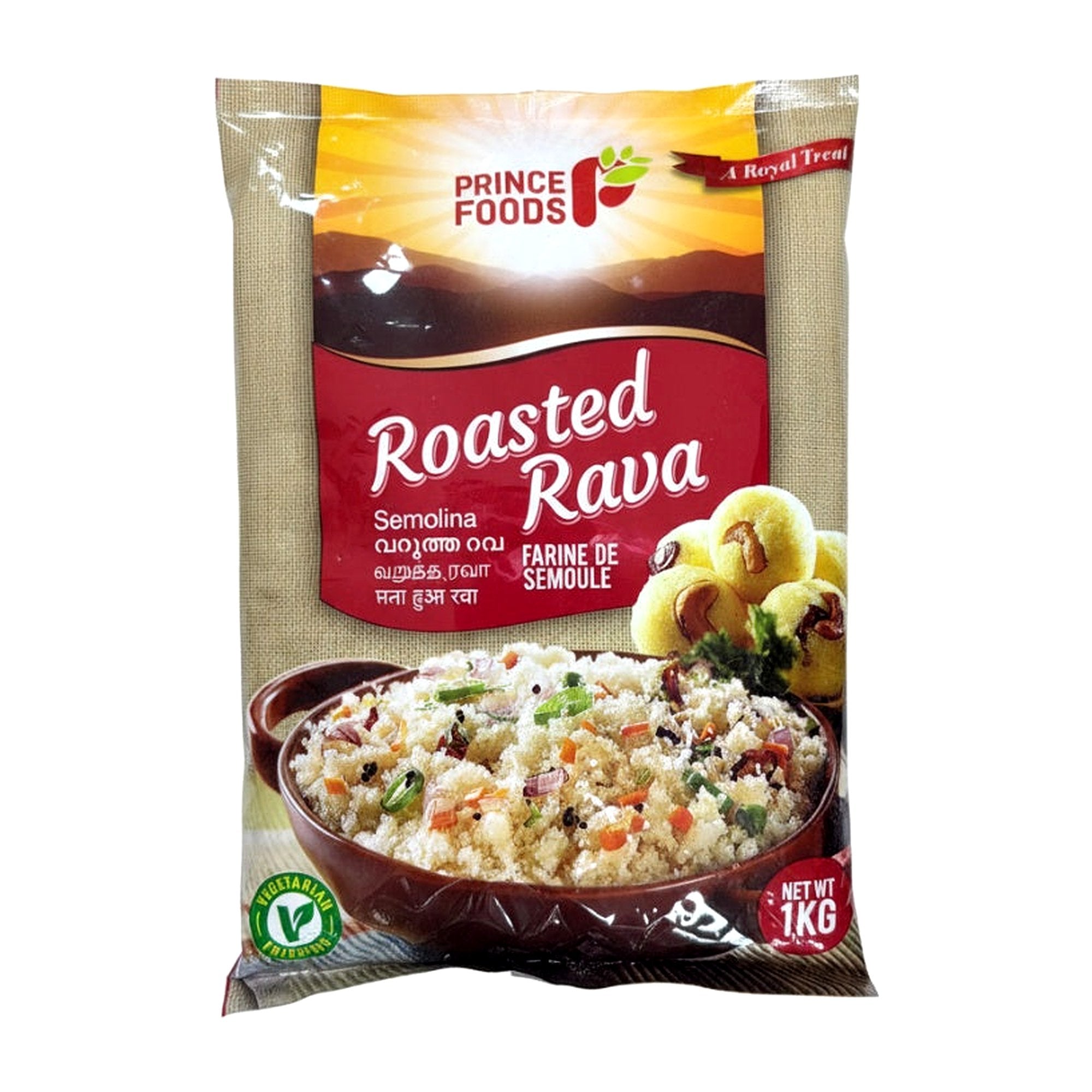 Prince Foods Roasted Rava 1Kg - Rice & Flours - Buy Online at Thurga Grocery