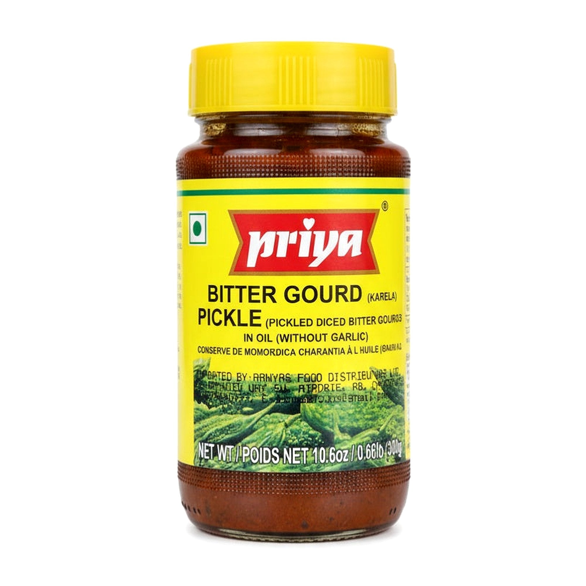 Priya Bitter Gourd Pickle 300G - Condiments & Pickles - Buy Online at Thurga Grocery