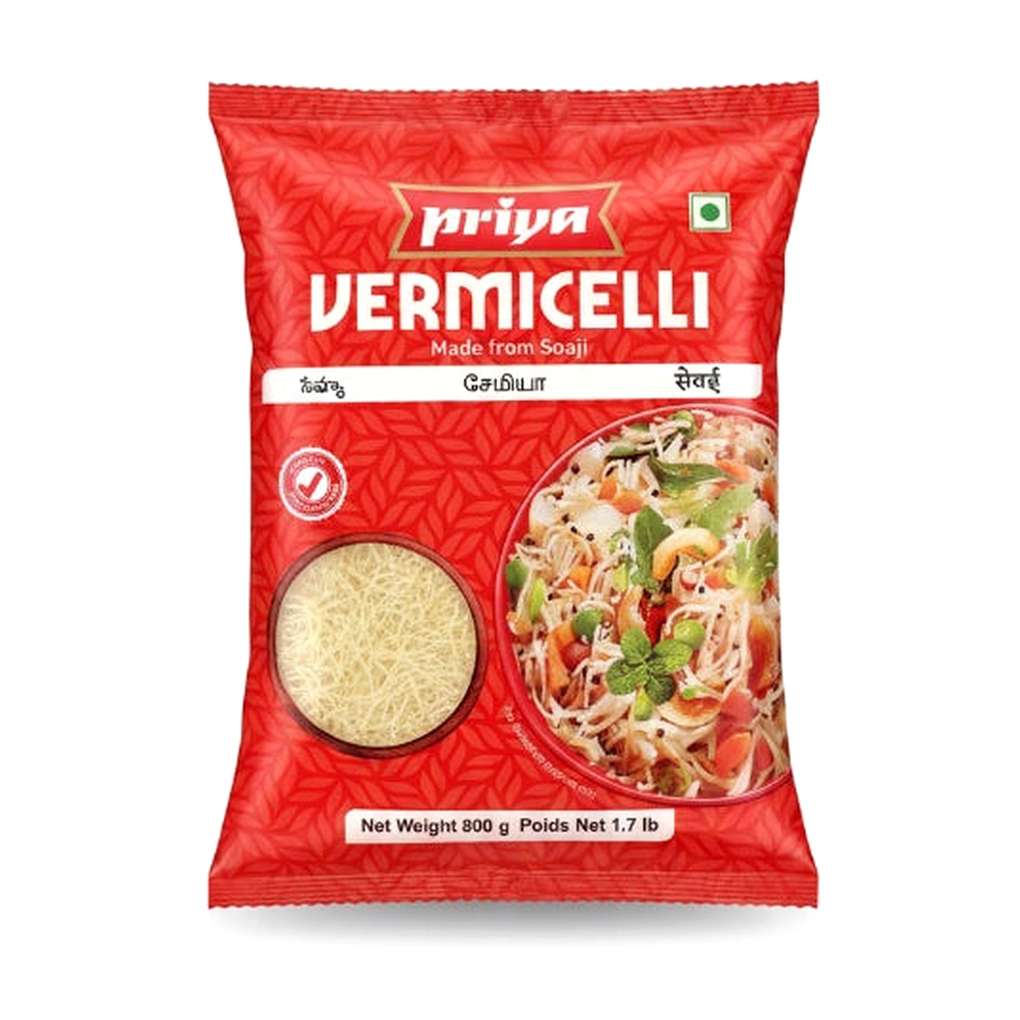 Priya Vermicelli 800G - Rice & Flours - Buy Online at Thurga Grocery
