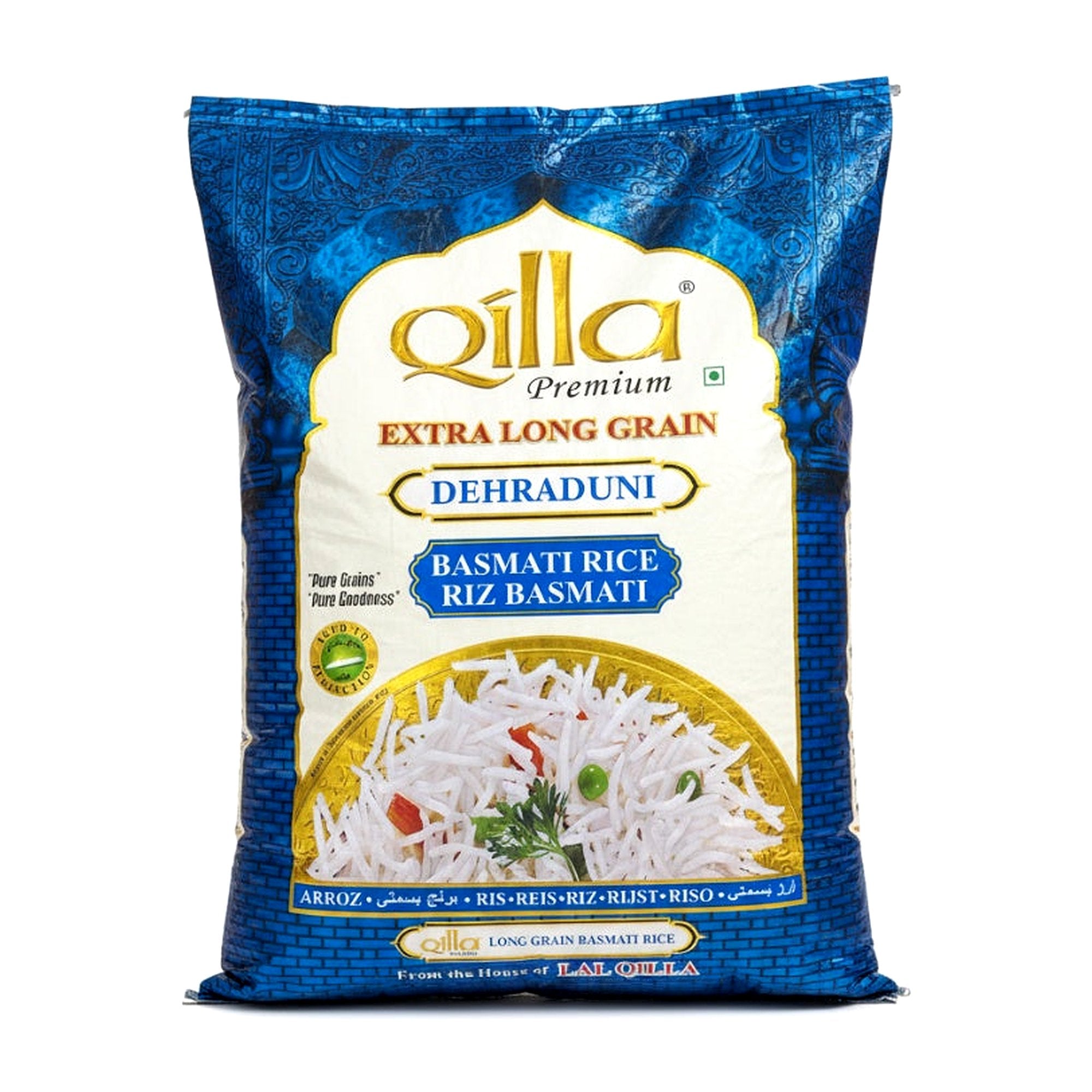 Qilla Dehraduni Basmati Rice 40Lb - Rice & Flours - Buy Online at Thurga Grocery