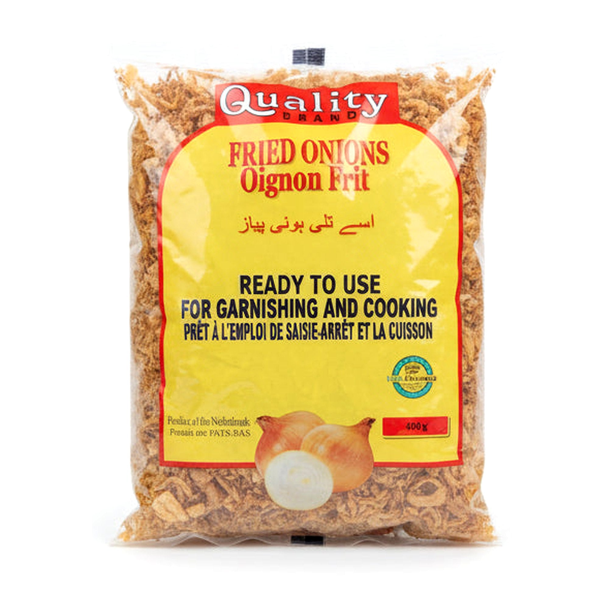 Quality Fried Onion 400G - Dehydrated foods - Buy Online at Thurga Grocery