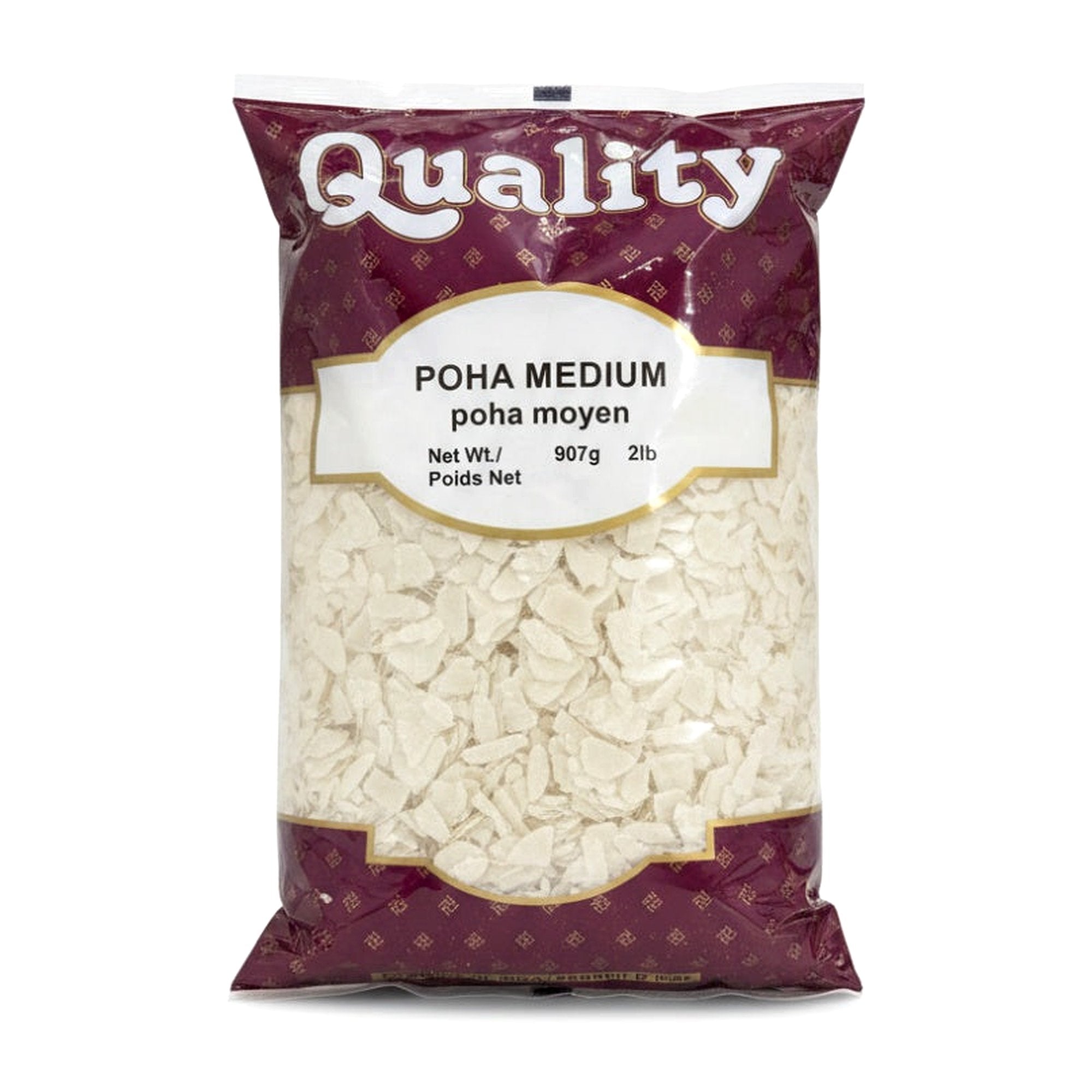 Quality Poha Medium 2Lb - Rice & Flours - Buy Online at Thurga Grocery