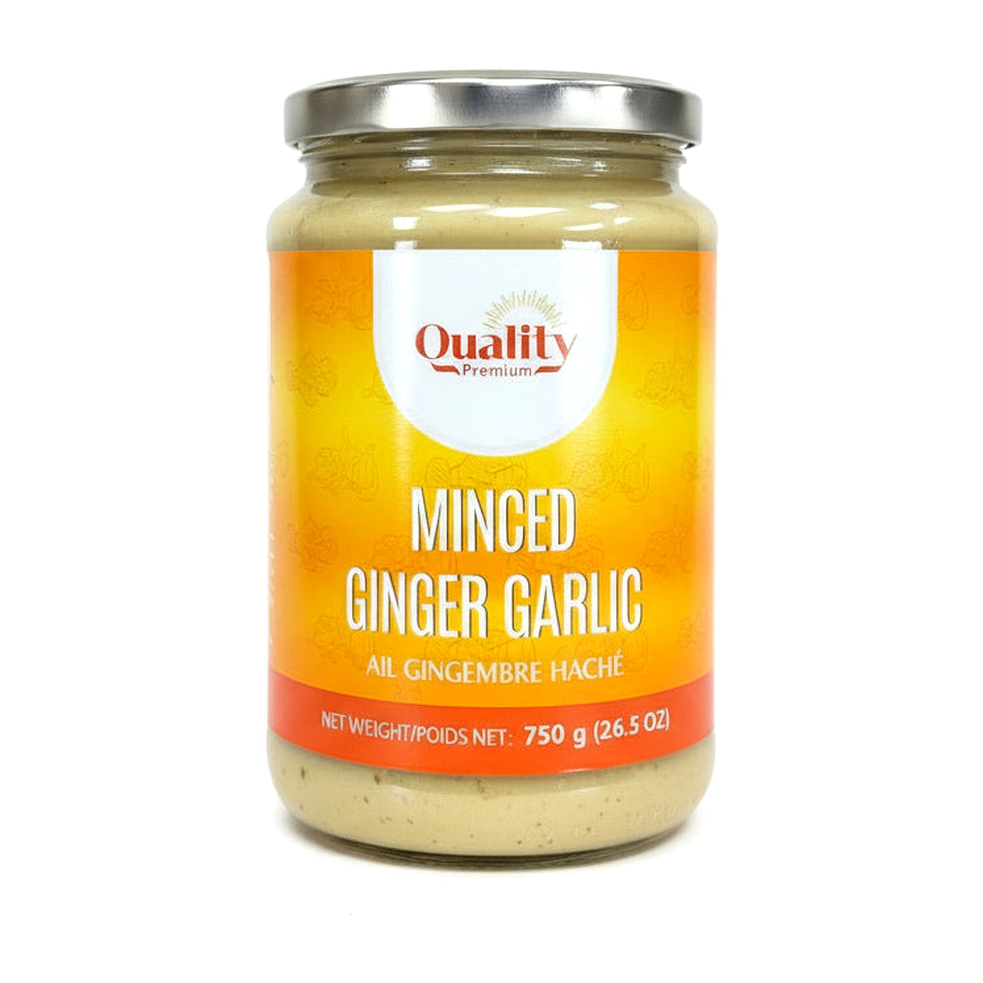 QUALTIY MINCED GINGER GARLIC 750 G - Condiments & Pickles - Buy Online at Thurga Grocery