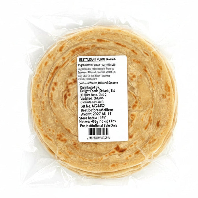 Restaurant Porotta 454G - Frozen - Buy Online at Thurga Grocery
